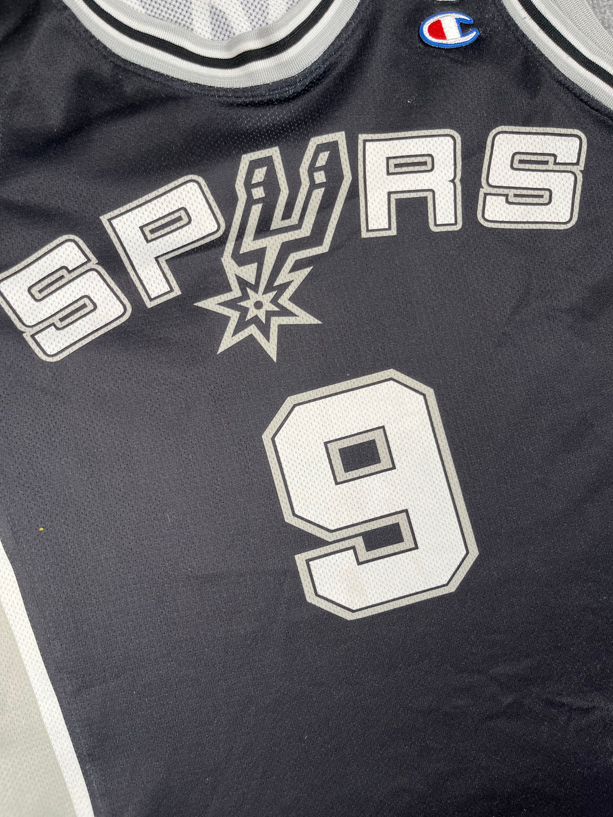Tony Parker #9 - San Antonio Spurs Away 2002-2010 - Champion (M) - Maillot NBA