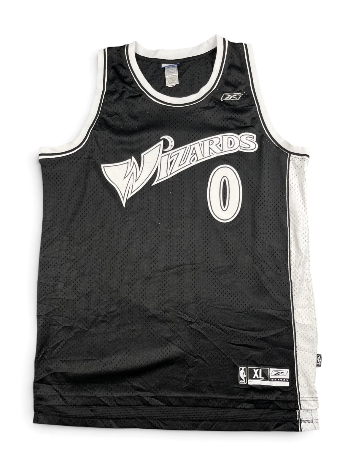 Gilbert Arenas #0 - Washington Wizards Full Black 2004-2006 - Reebok (XL) - Maillot NBA