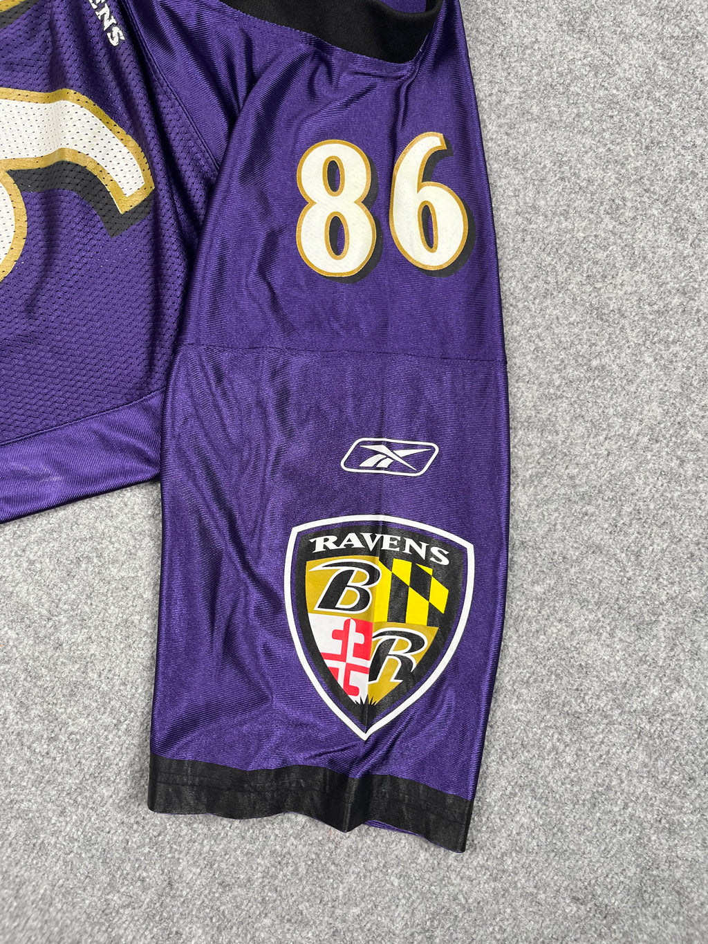 Todd Heap #86 - Baltimore Ravens Home 2002-2010 - Reebok (M) - Maillot NFL