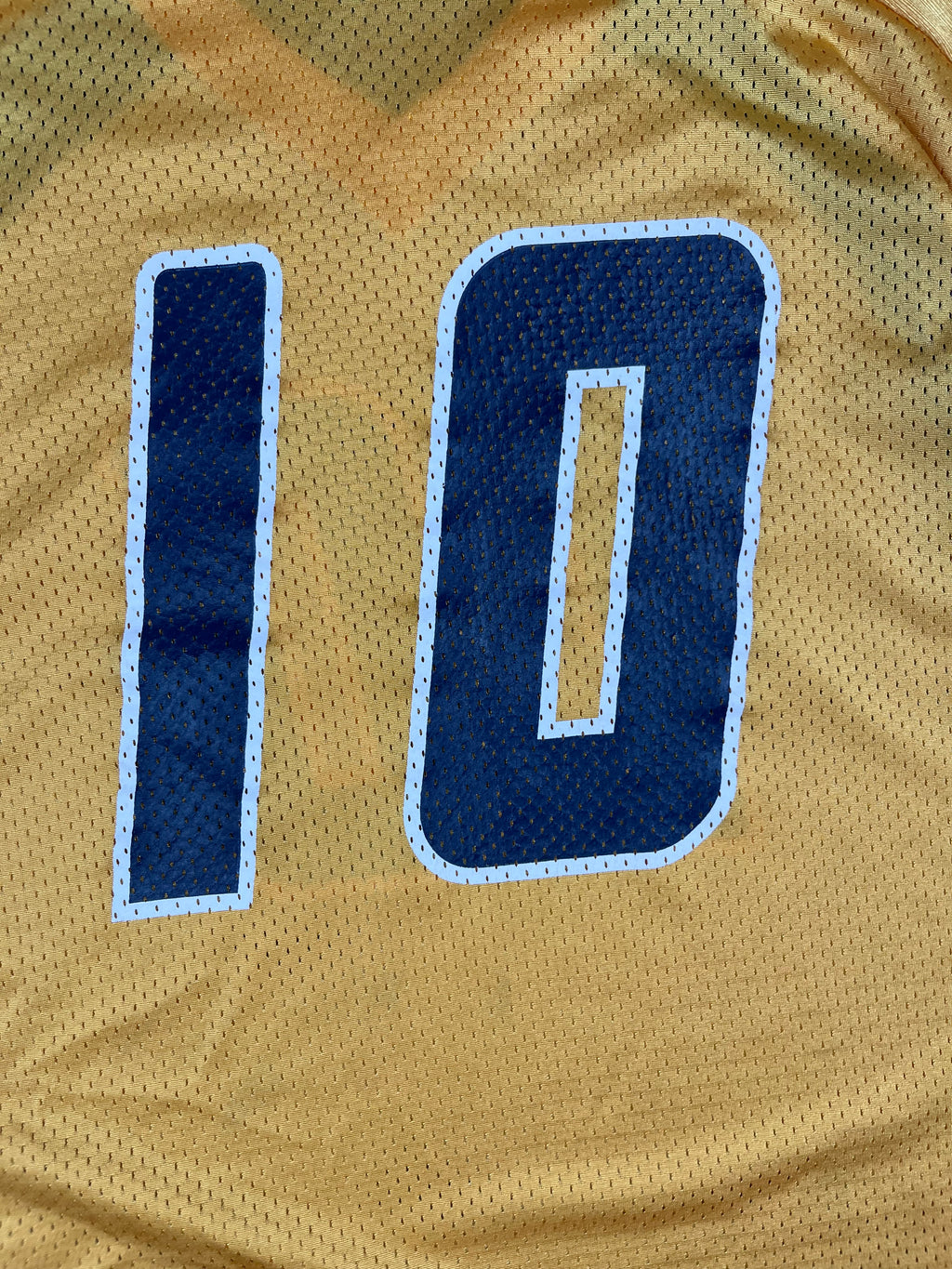 West Virginia Mountaineers #10 - Maillot NCAA Away 2000's - Nike (XL) - Maillot NCAA