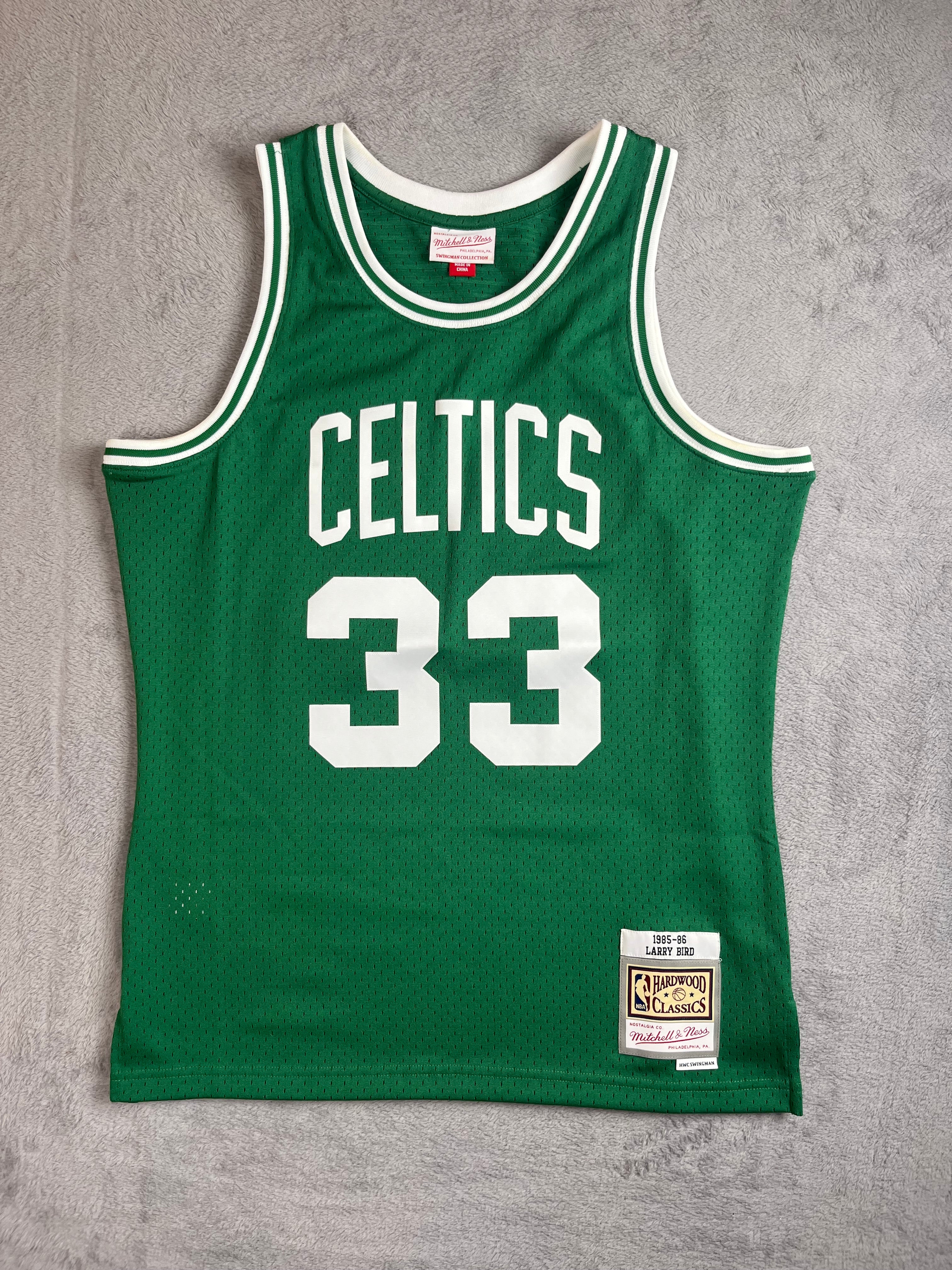 Larry Bird #33 - Boston Celtics Away 1985-1986 - Mitchell & Ness (M)