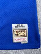 Dirk Nowitzki #41 - Dallas Mavericks Away 1998-1999 - Mitchell & Ness (M) - Maillot NBA