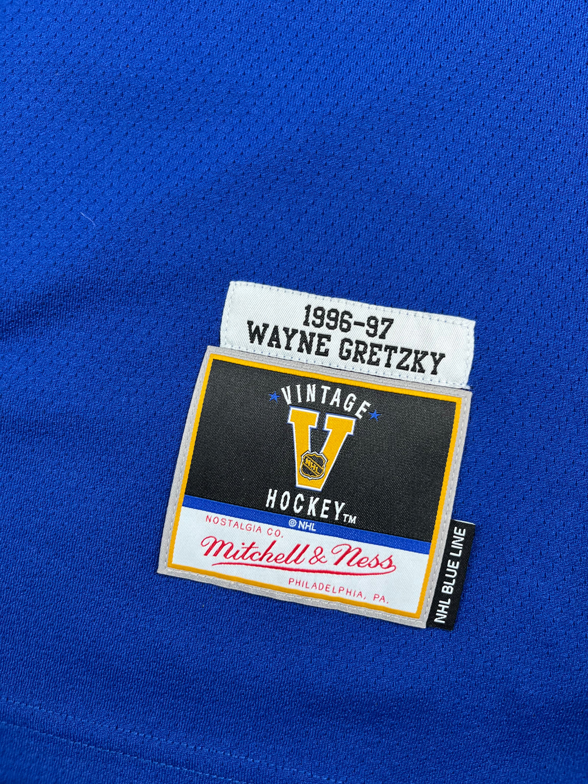 Wayne Gretzky #99 - New York Rangers Third 1996-1997 - Mitchell & Ness (M) - Maillot NHL