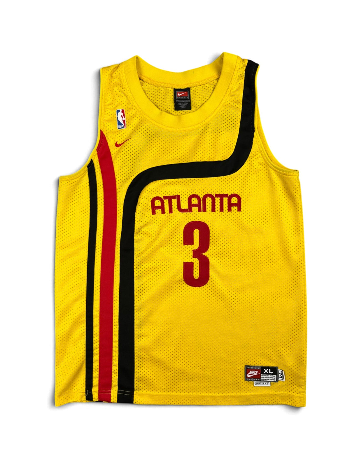 Shareef Abdur-Rahim #3 - Atlanta Hawks Rewind 2004 - Nike (S) - Maillot NBA