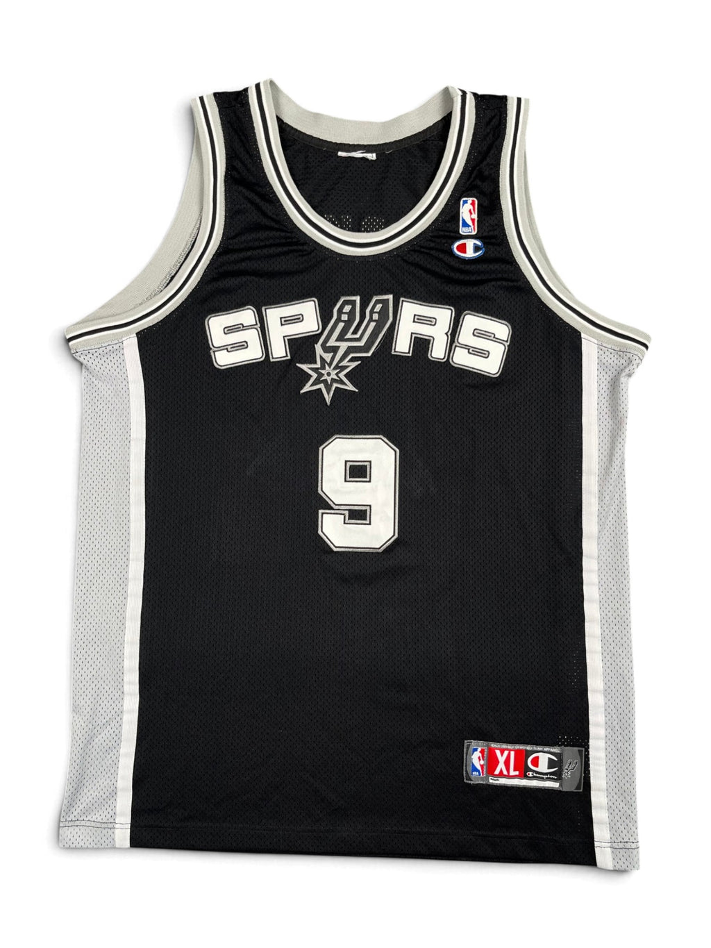 Tony Parker #9 - San Antonio Spurs Away 2003-2010 - Champion AUTHENTIC (XL) - Maillot NBA