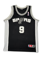 Tony Parker #9 - San Antonio Spurs Away 2003-2010 - Champion AUTHENTIC (XL) - Maillot NBA