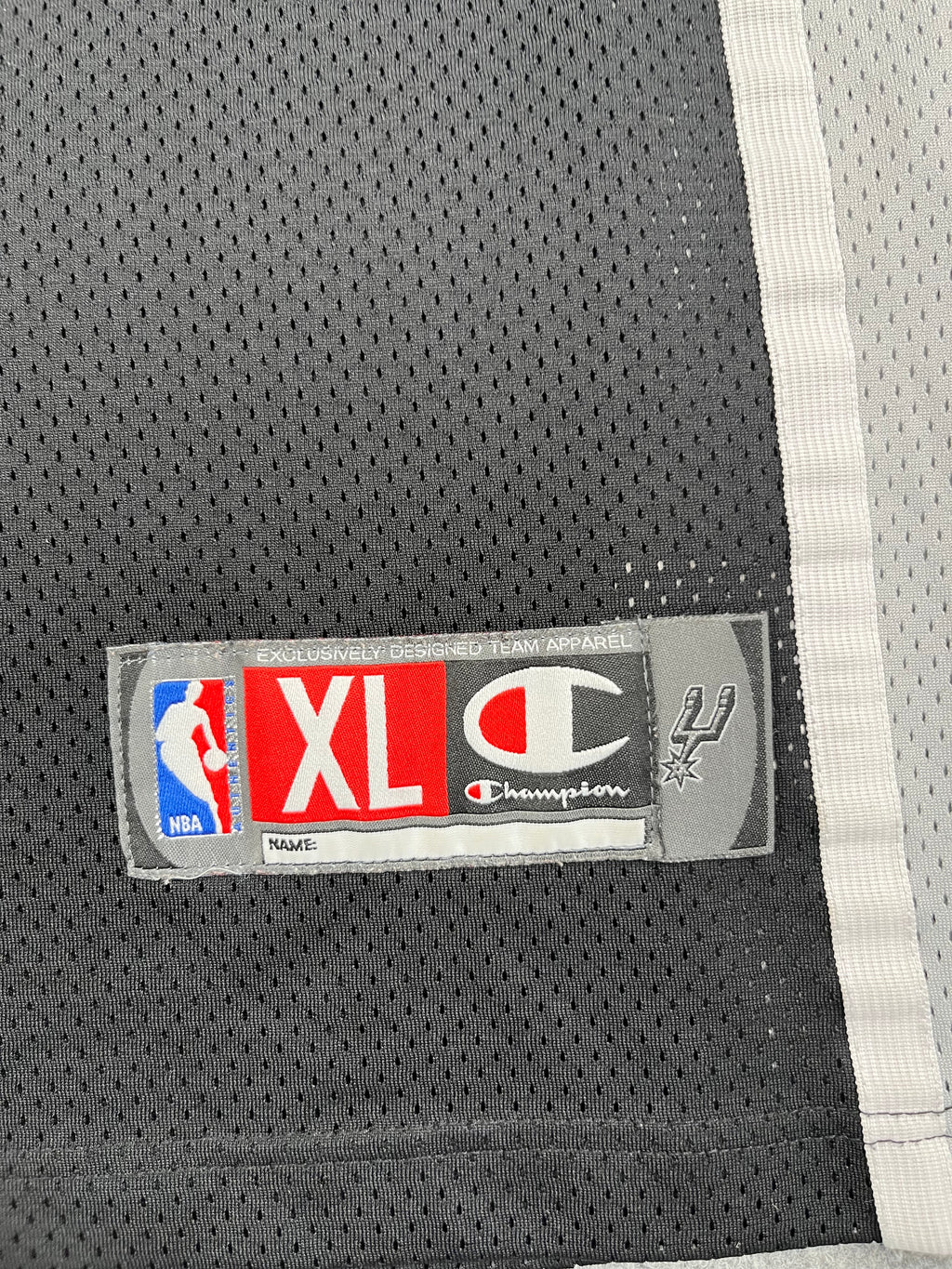 Tony Parker #9 - San Antonio Spurs Away 2003-2010 - Champion AUTHENTIC (XL) - Maillot NBA