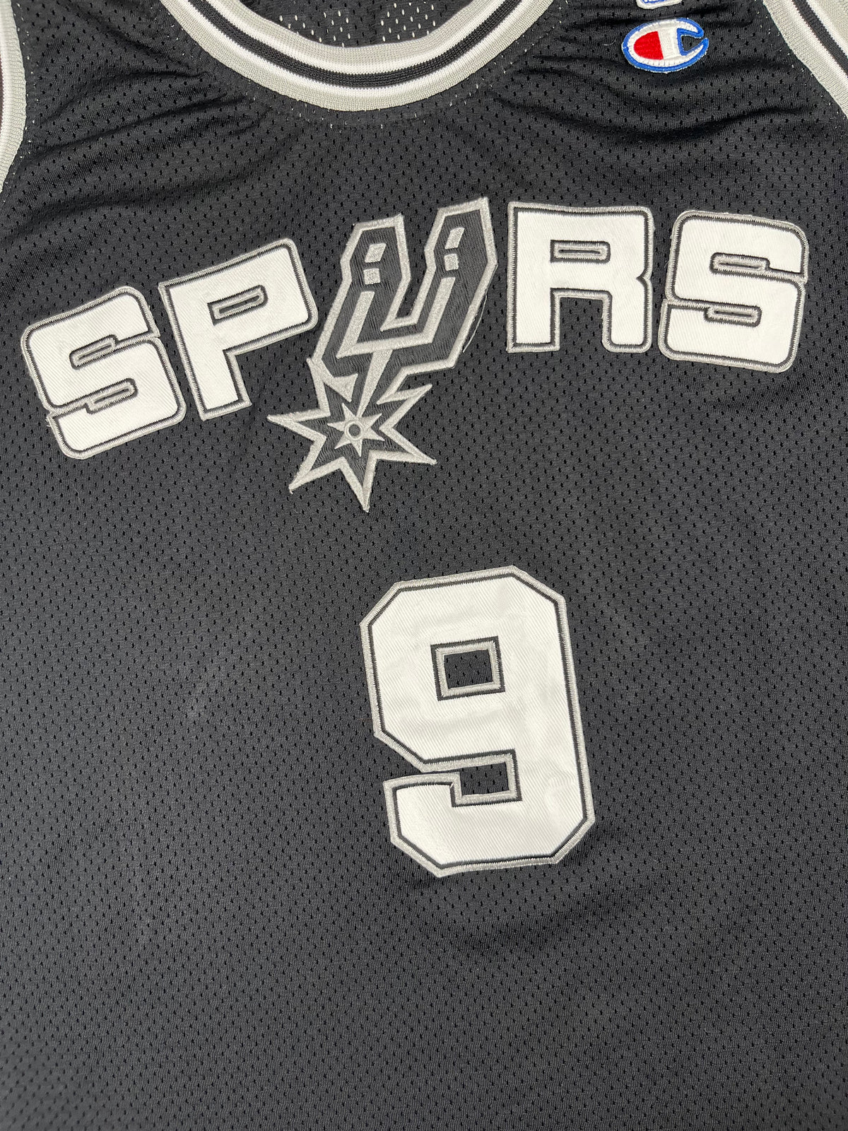 Tony Parker #9 - San Antonio Spurs Away 2003-2010 - Champion AUTHENTIC (XL) - Maillot NBA