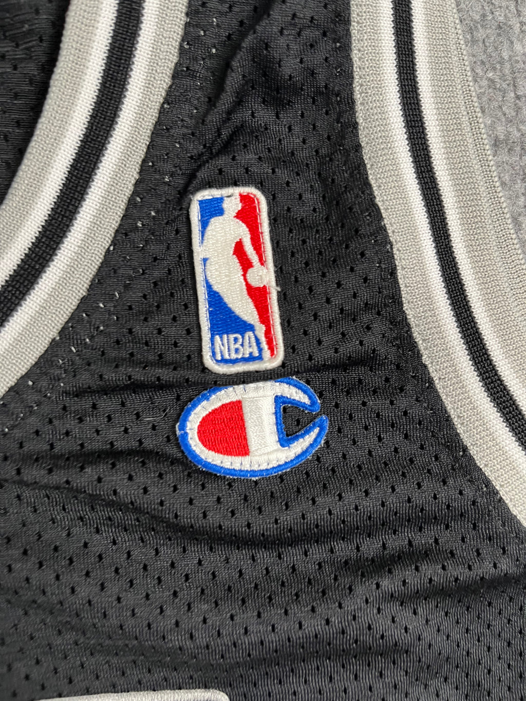 Tony Parker #9 - San Antonio Spurs Away 2003-2010 - Champion AUTHENTIC (XL) - Maillot NBA