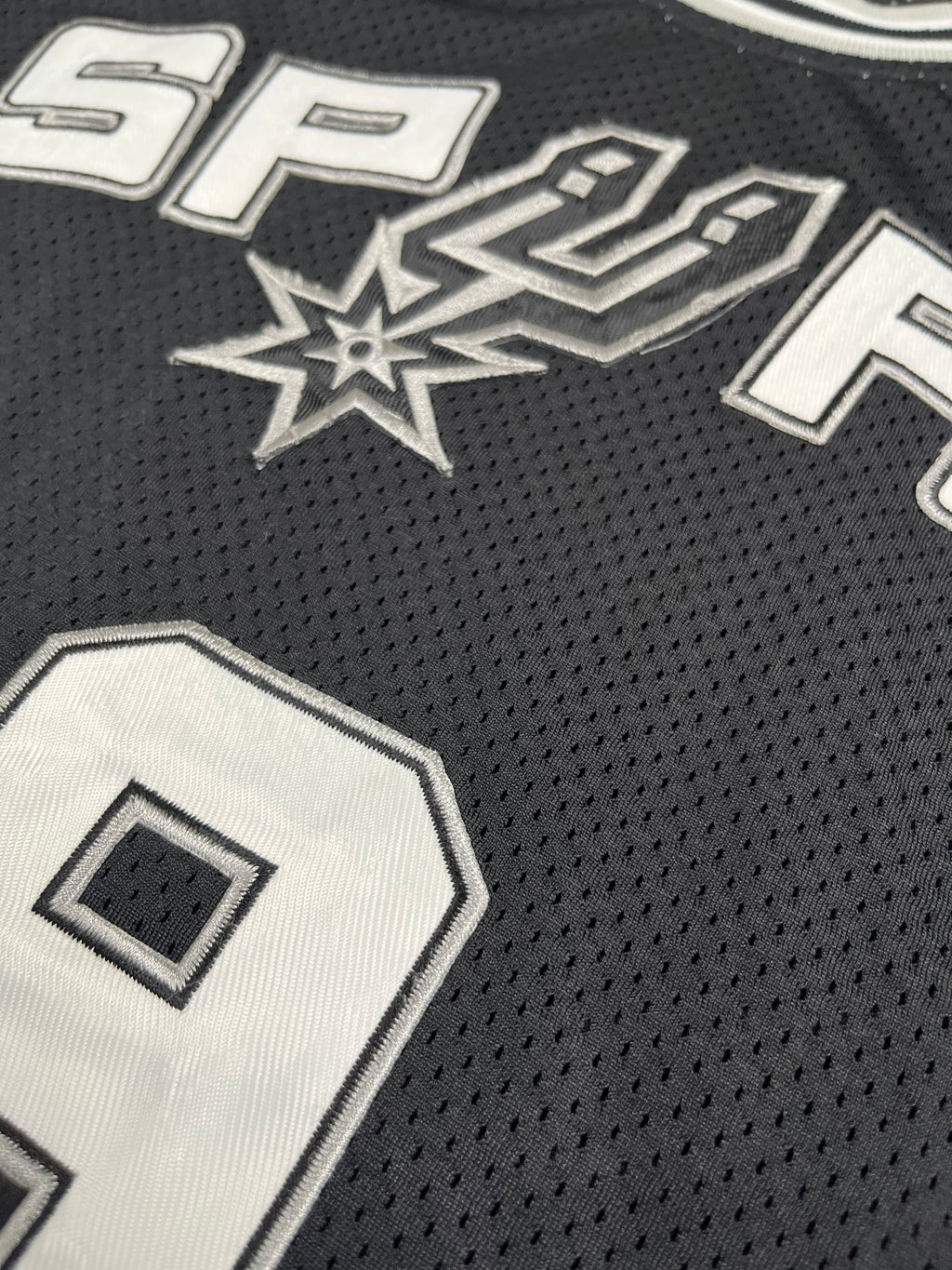 Tony Parker #9 - San Antonio Spurs Away 2003-2010 - Champion AUTHENTIC (XL) - Maillot NBA
