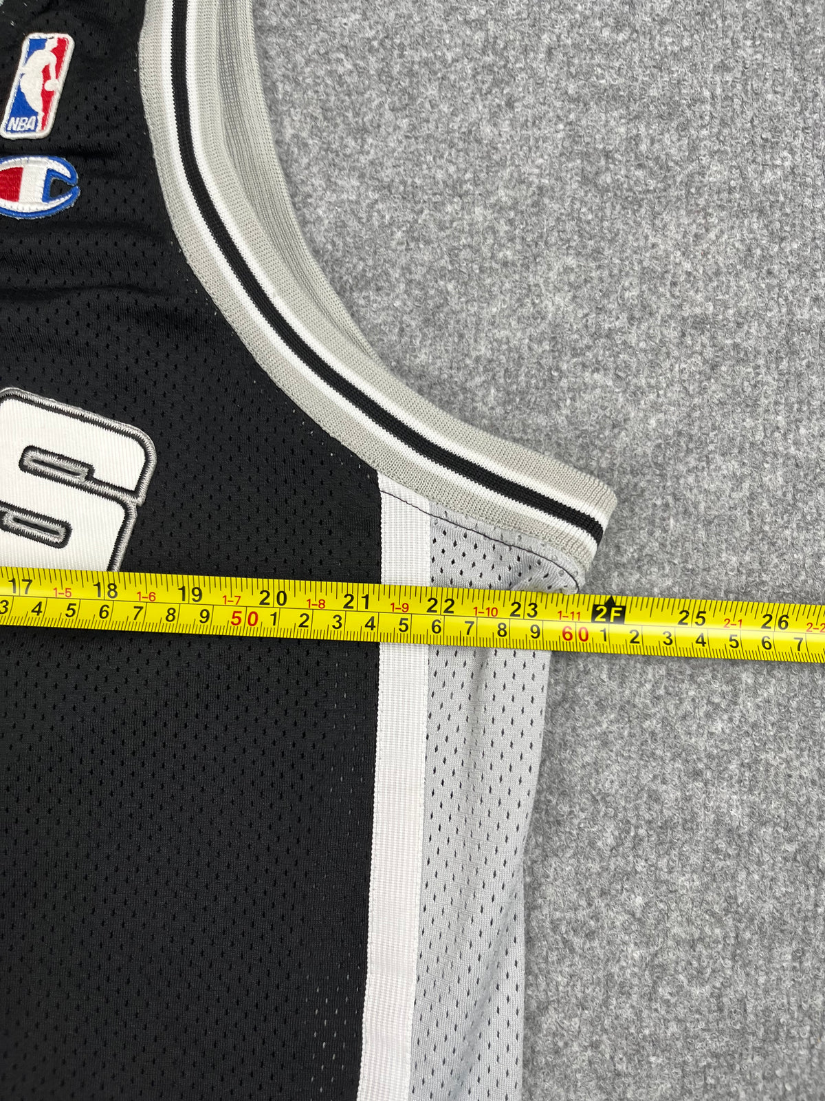 Tony Parker #9 - San Antonio Spurs Away 2003-2010 - Champion AUTHENTIC (XL) - Maillot NBA