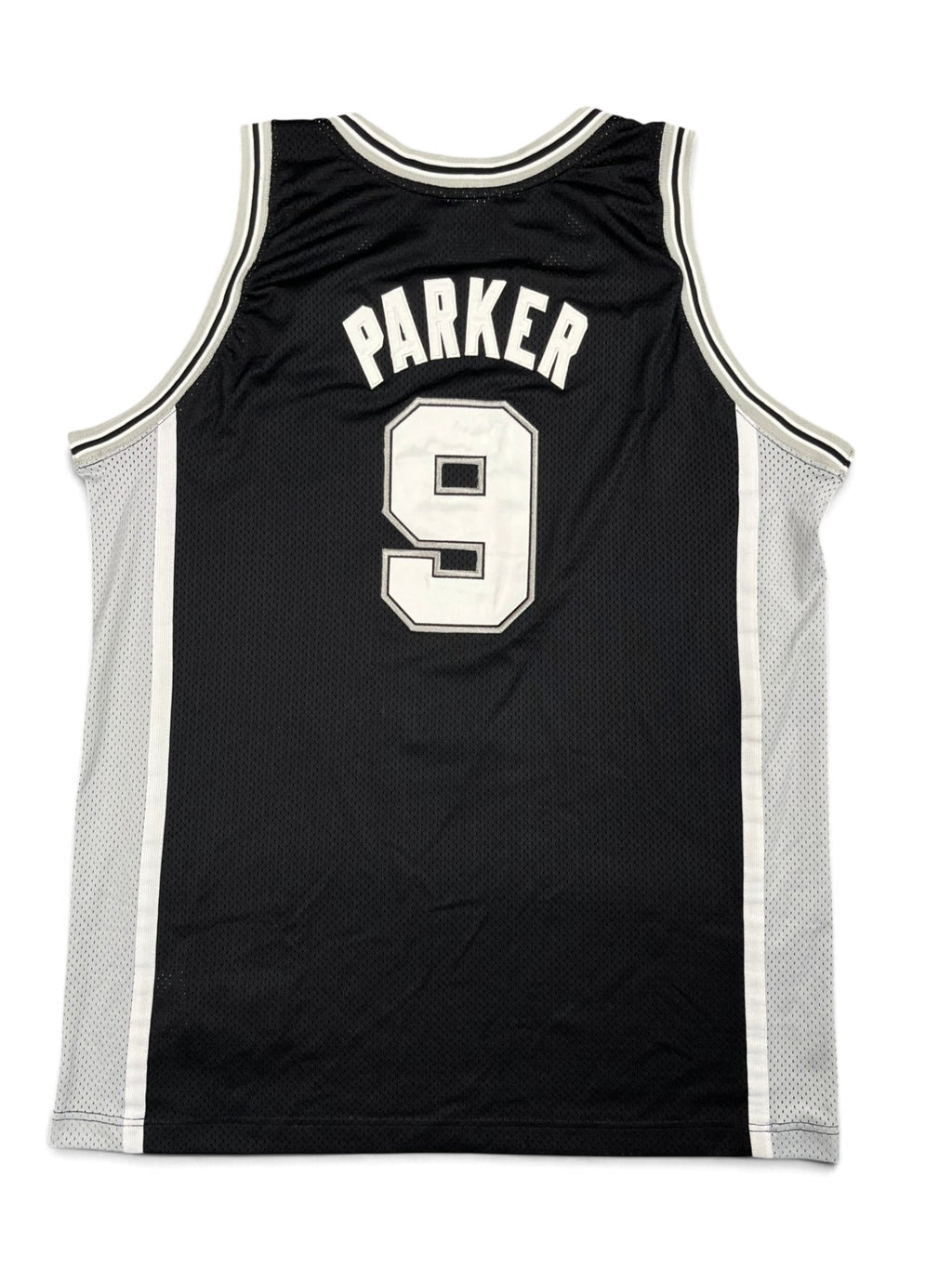 Tony Parker #9 - San Antonio Spurs Away 2003-2010 - Champion AUTHENTIC (XL) - Maillot NBA