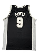 Tony Parker #9 - San Antonio Spurs Away 2003-2010 - Champion AUTHENTIC (XL) - Maillot NBA