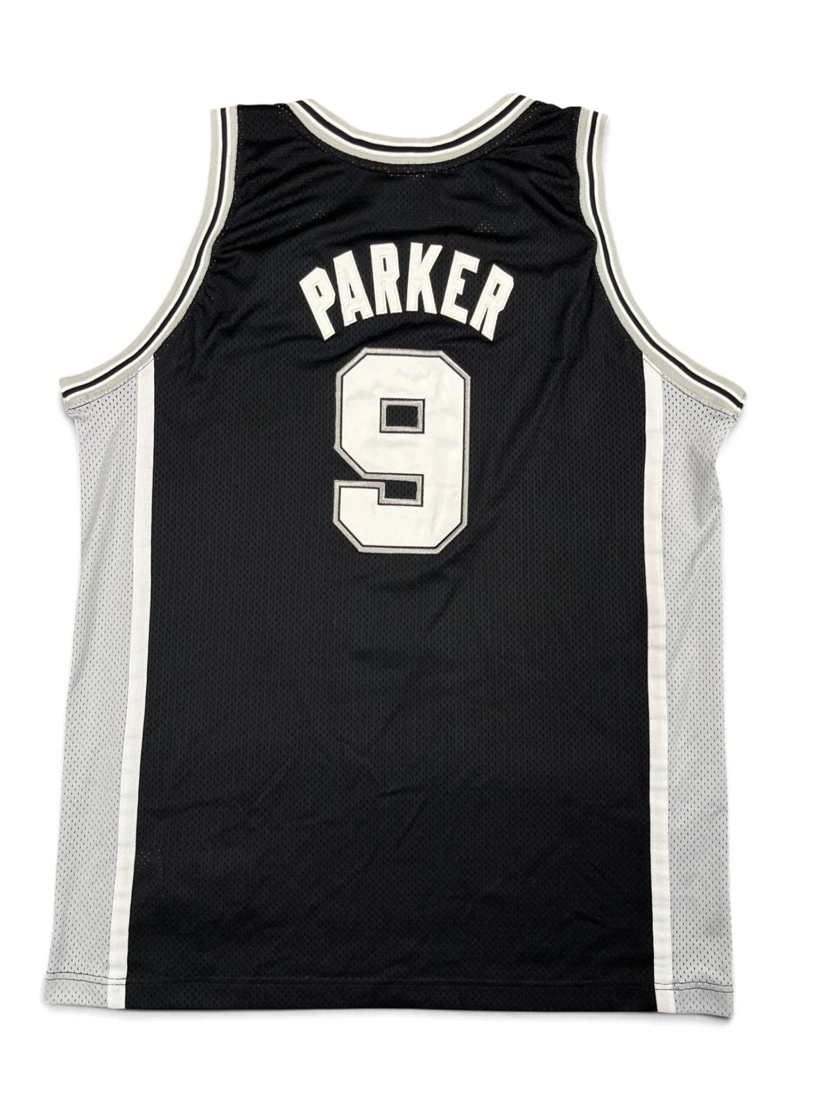 Tony Parker #9 - San Antonio Spurs Away 2003-2010 - Champion AUTHENTIC (XL) - Maillot NBA