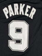 Tony Parker #9 - San Antonio Spurs Away 2003-2010 - Champion AUTHENTIC (XL) - Maillot NBA
