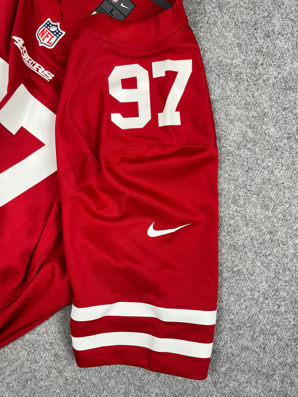 Nick Bosa #97 - San Francisco 49ers Home 2019-2026 - Nike (L) - Maillot NFL