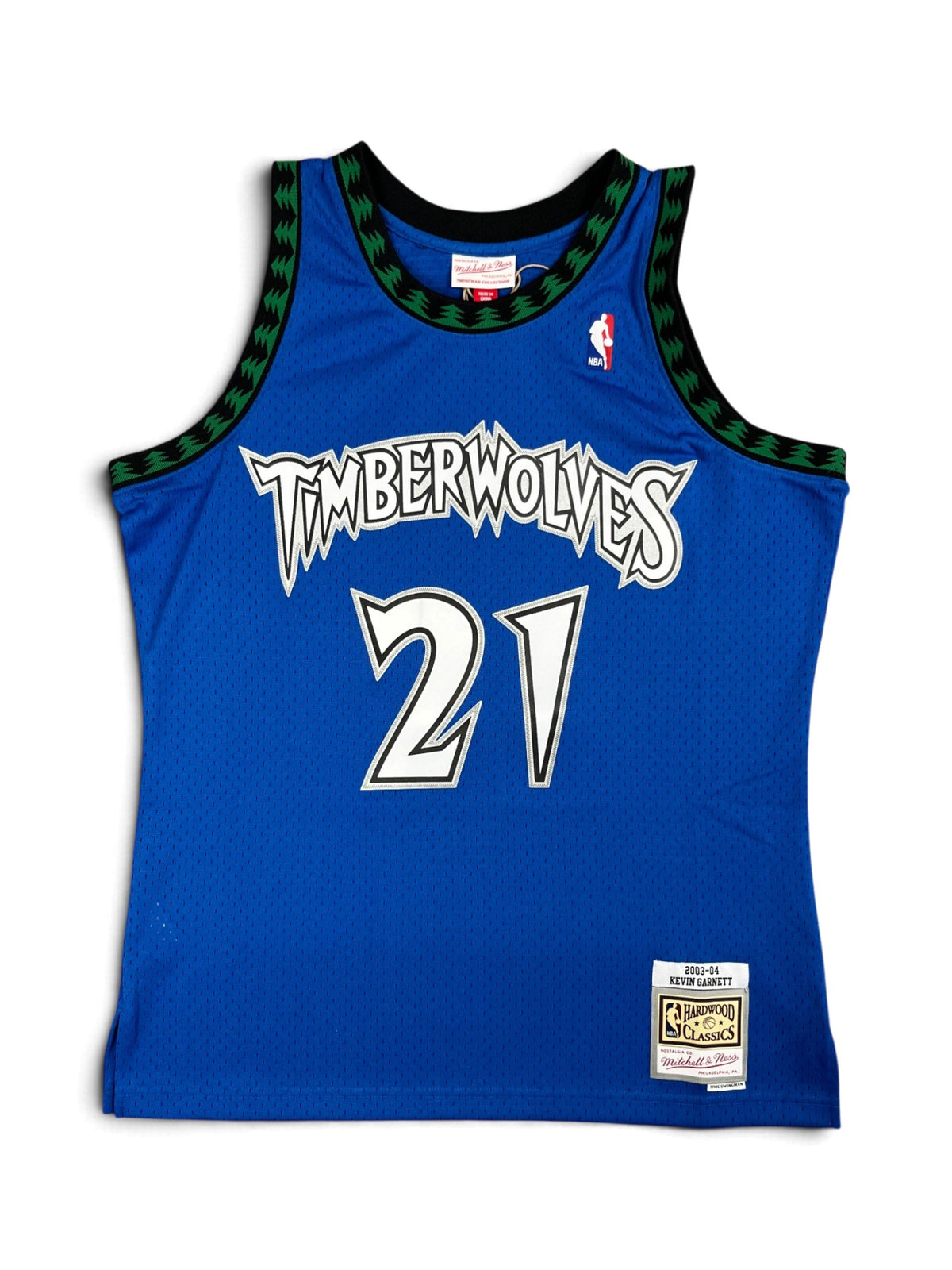 Kevin Garnett #21 - Minnesota Timberwolves Away 2003-2004 - Mitchell & Ness (L) - Maillot NBA
