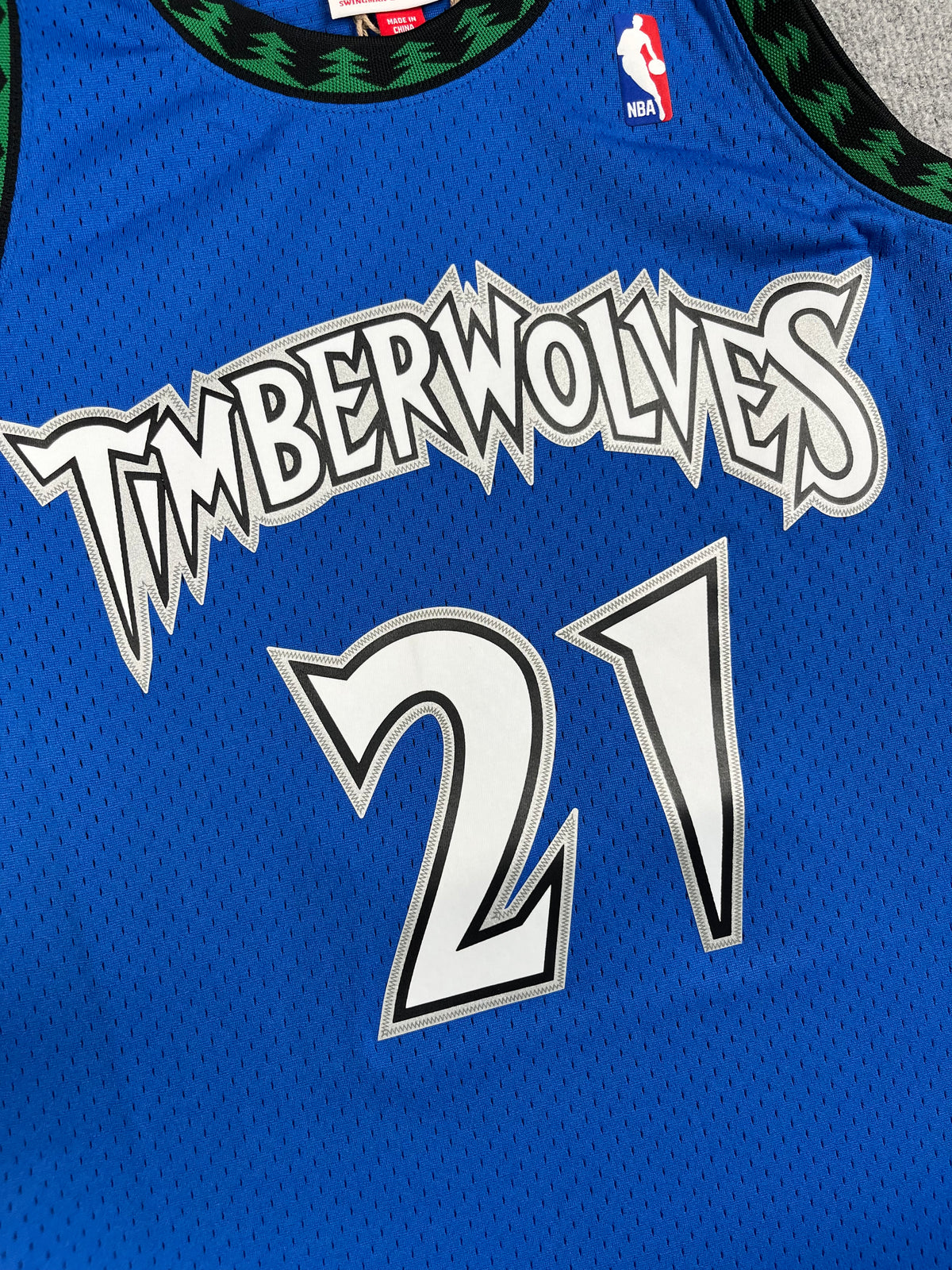 Kevin Garnett #21 - Minnesota Timberwolves Away 2003-2004 - Mitchell & Ness (L) - Maillot NBA