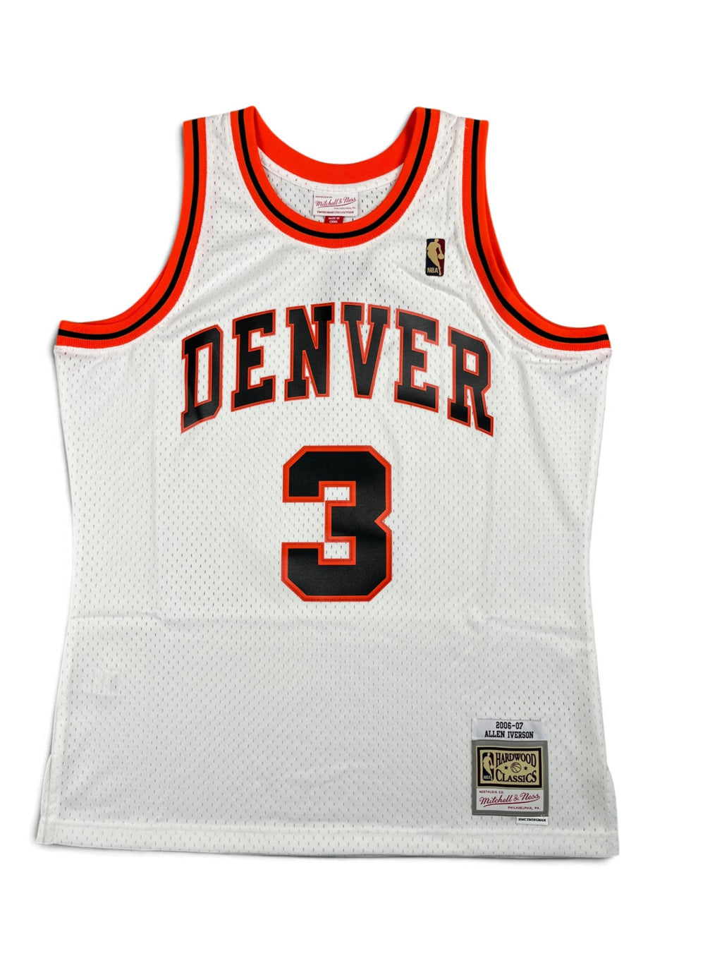 Allen Iverson #3 - Denver Nuggets Throwback 2007 - Mitchell & Ness (L) - Maillot NBA