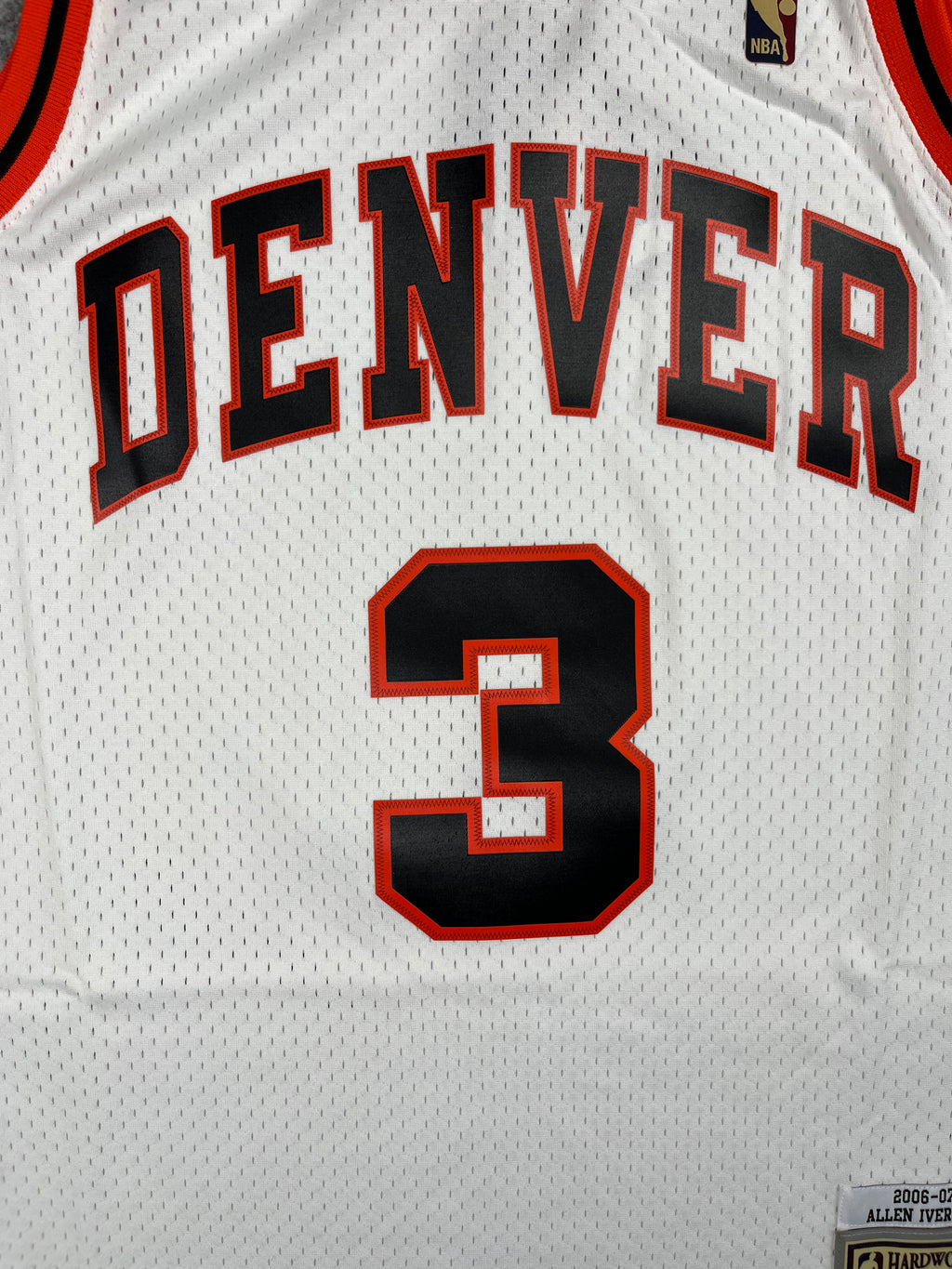 Allen Iverson #3 - Denver Nuggets Throwback 2007 - Mitchell & Ness (L) - Maillot NBA