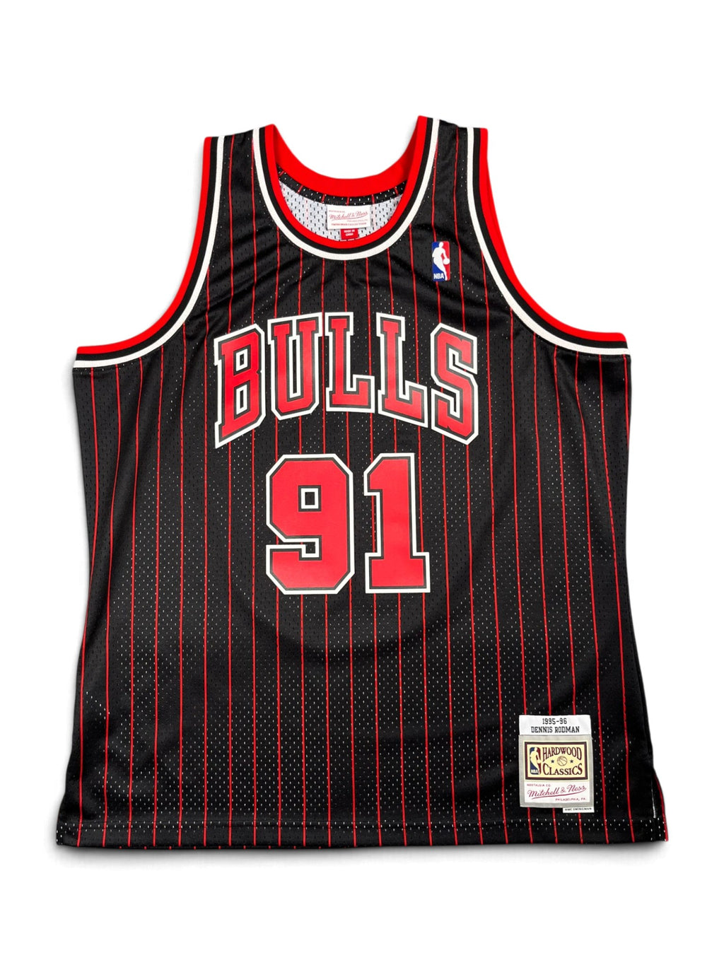 Dennis Rodman #91 - Chicago Bulls Alternate 1995-1996 - Mitchell & Ness (XL) - Maillot NBA