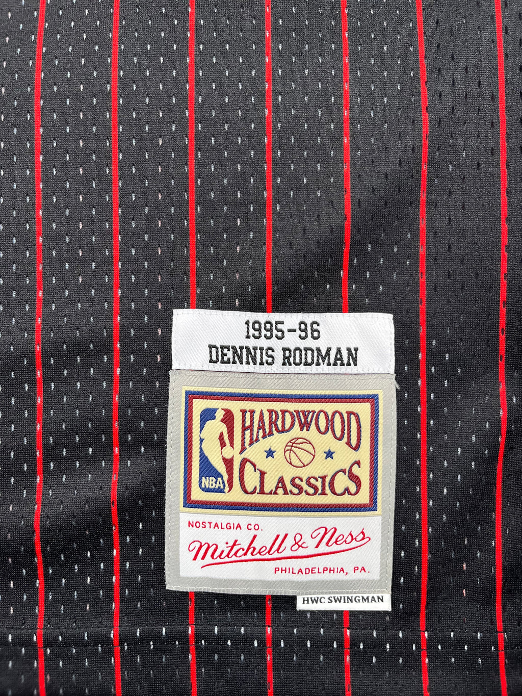 Dennis Rodman #91 - Chicago Bulls Alternate 1995-1996 - Mitchell & Ness (XL) - Maillot NBA