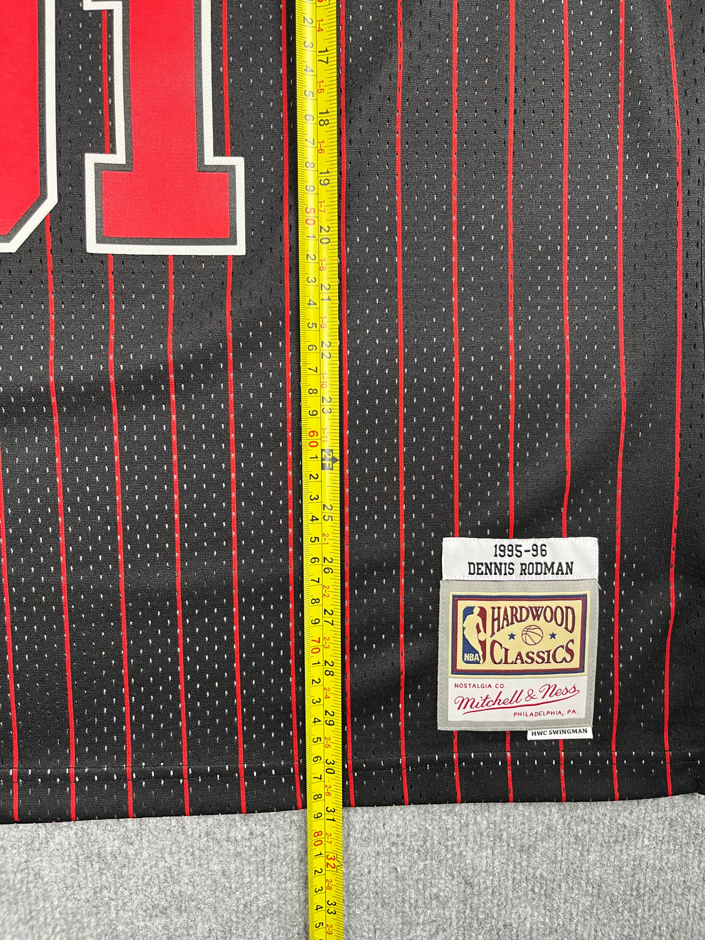 Dennis Rodman #91 - Chicago Bulls Alternate 1995-1996 - Mitchell & Ness (XL) - Maillot NBA