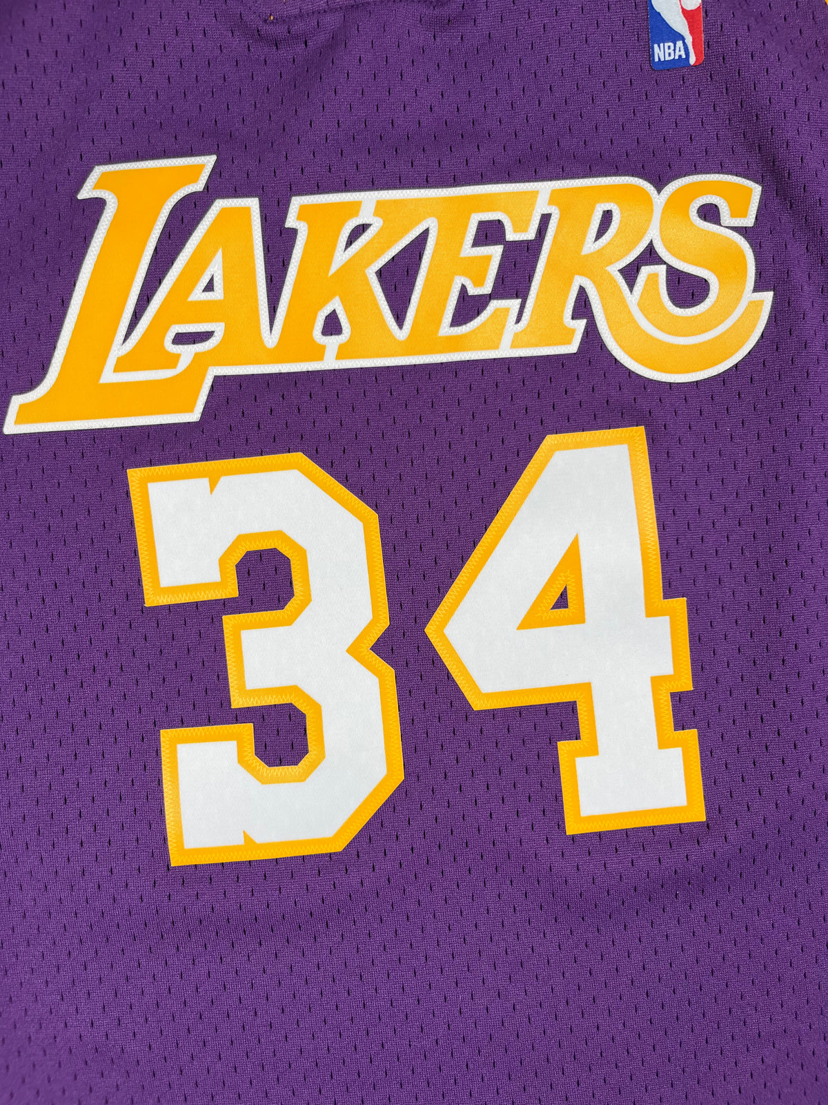 Shaquille O'Neal #34 - Los Angeles Lakers Away 1999-2000 - Mitchell & Ness (XL) - Maillot NBA