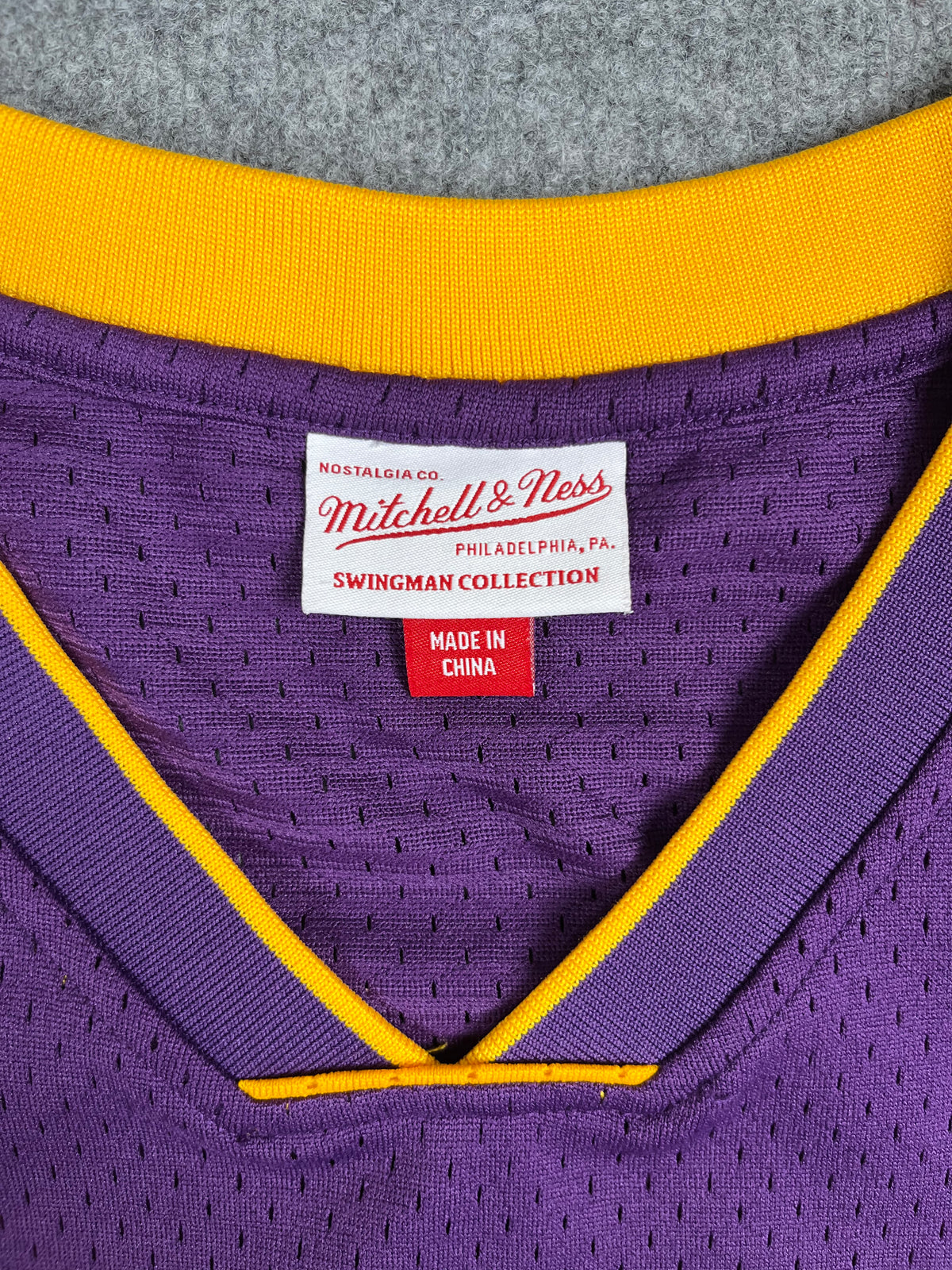 Shaquille O'Neal #34 - Los Angeles Lakers Away 1999-2000 - Mitchell & Ness (XL) - Maillot NBA