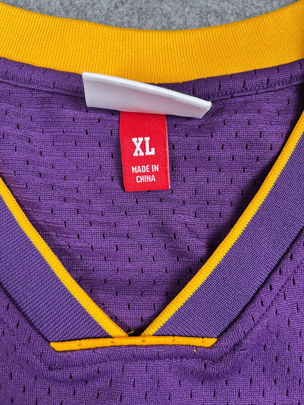 Shaquille O'Neal #34 - Los Angeles Lakers Away 1999-2000 - Mitchell & Ness (XL) - Maillot NBA