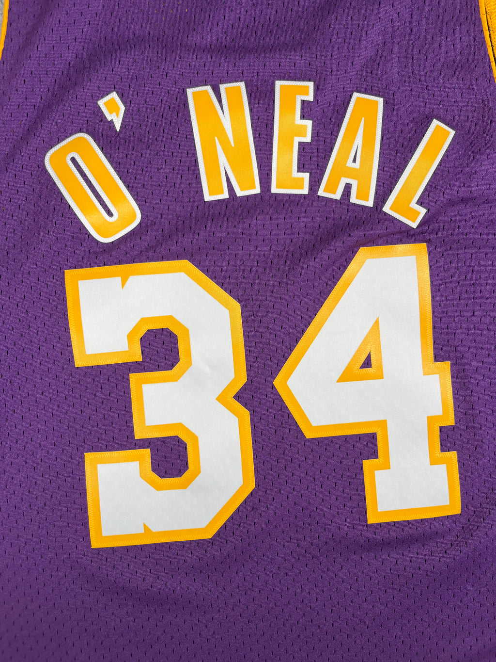 Shaquille O'Neal #34 - Los Angeles Lakers Away 1999-2000 - Mitchell & Ness (XL) - Maillot NBA