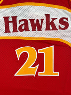 Dominique Wilkins #21 - Atlanta Hawks Away 1986-1987 - Mitchell & Ness (L) - Maillot NBA