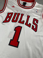 Derrick Rose #1 - Chicago Bulls Home 2009-2016 - Adidas (S) Adidas