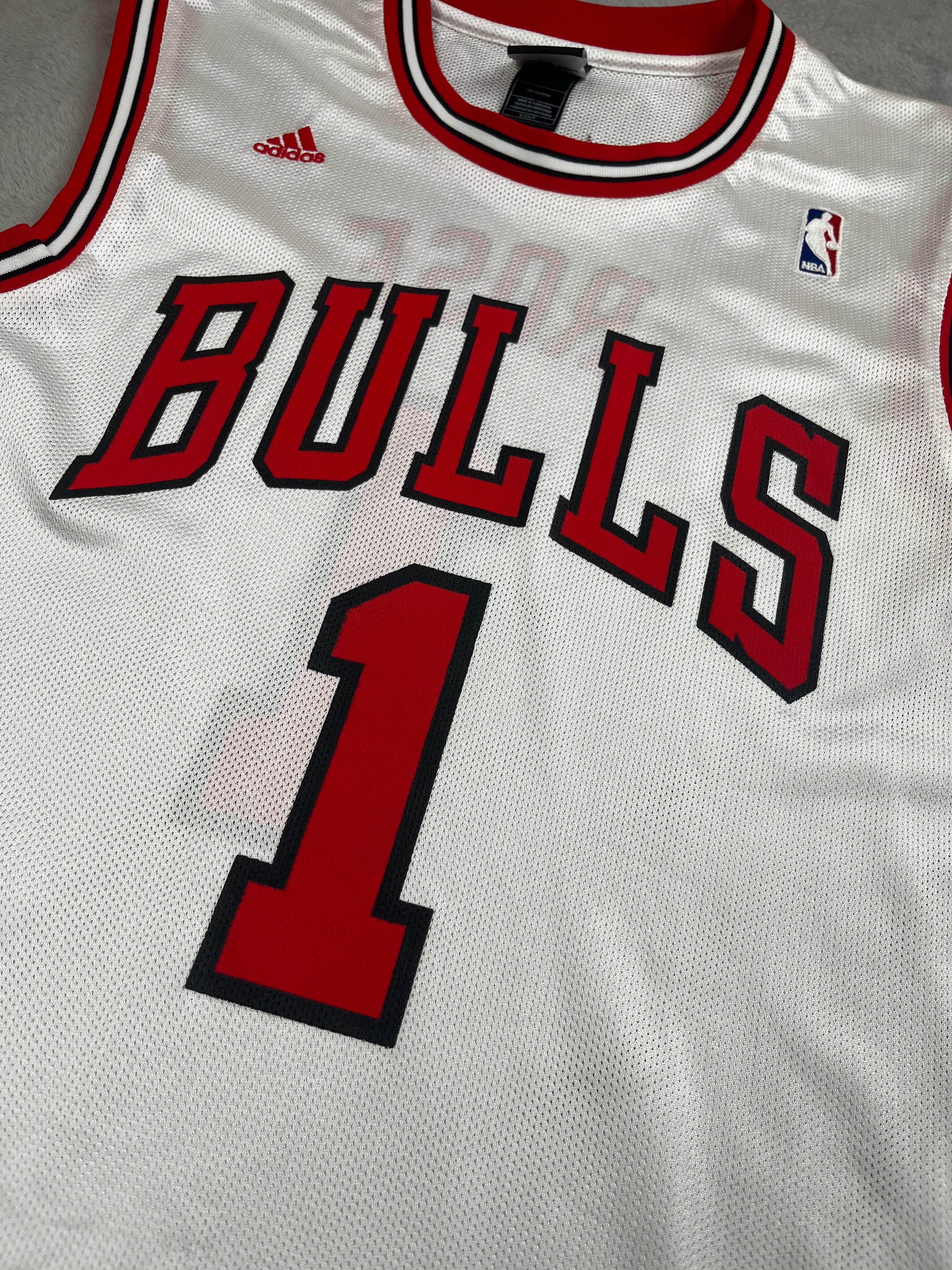 Derrick Rose #1 - Chicago Bulls Home 2009-2016 - Adidas (S) Adidas