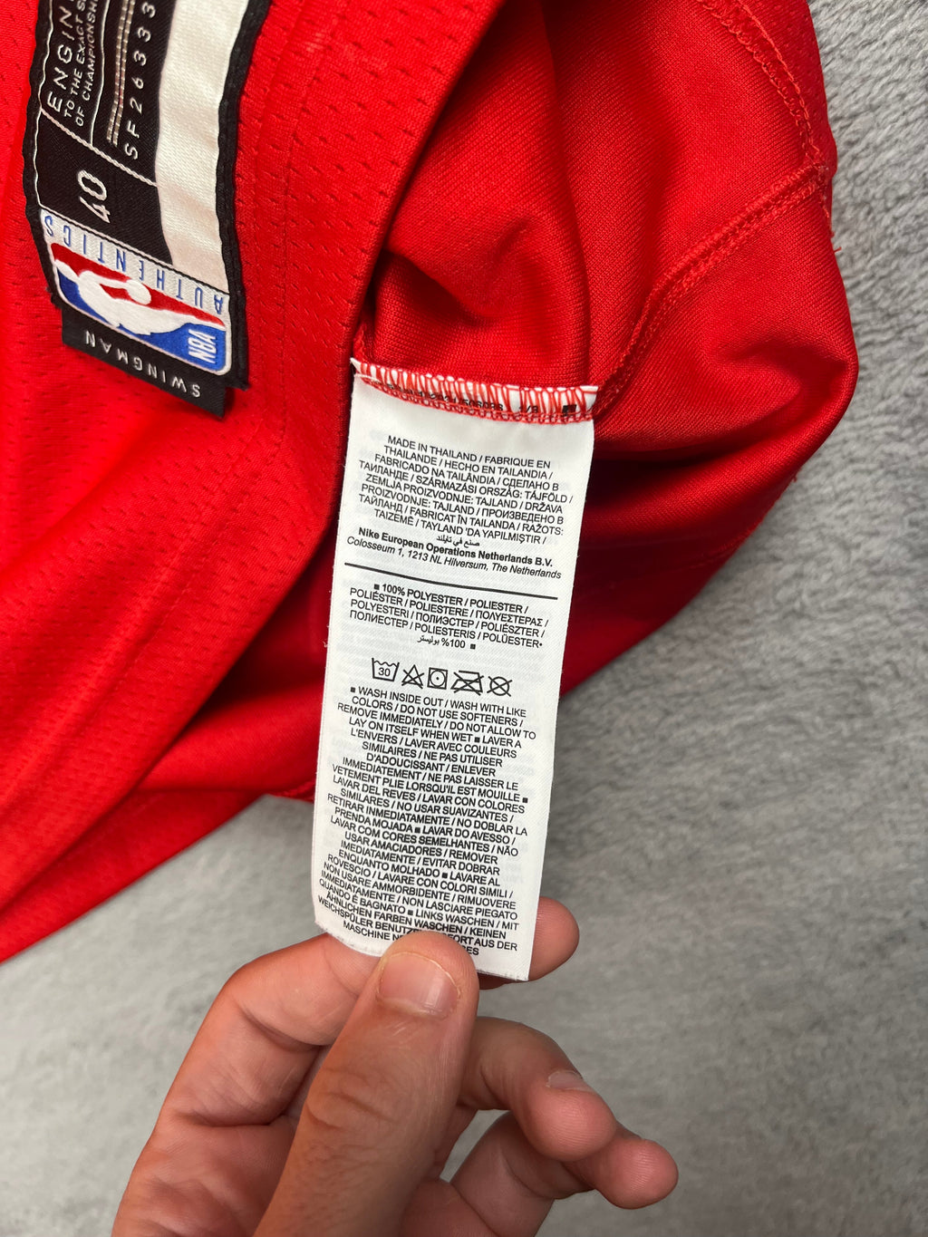 Lauri Markkanen #24 - Chicago Bulls Away 2018-2021 - Nike (S) Nike