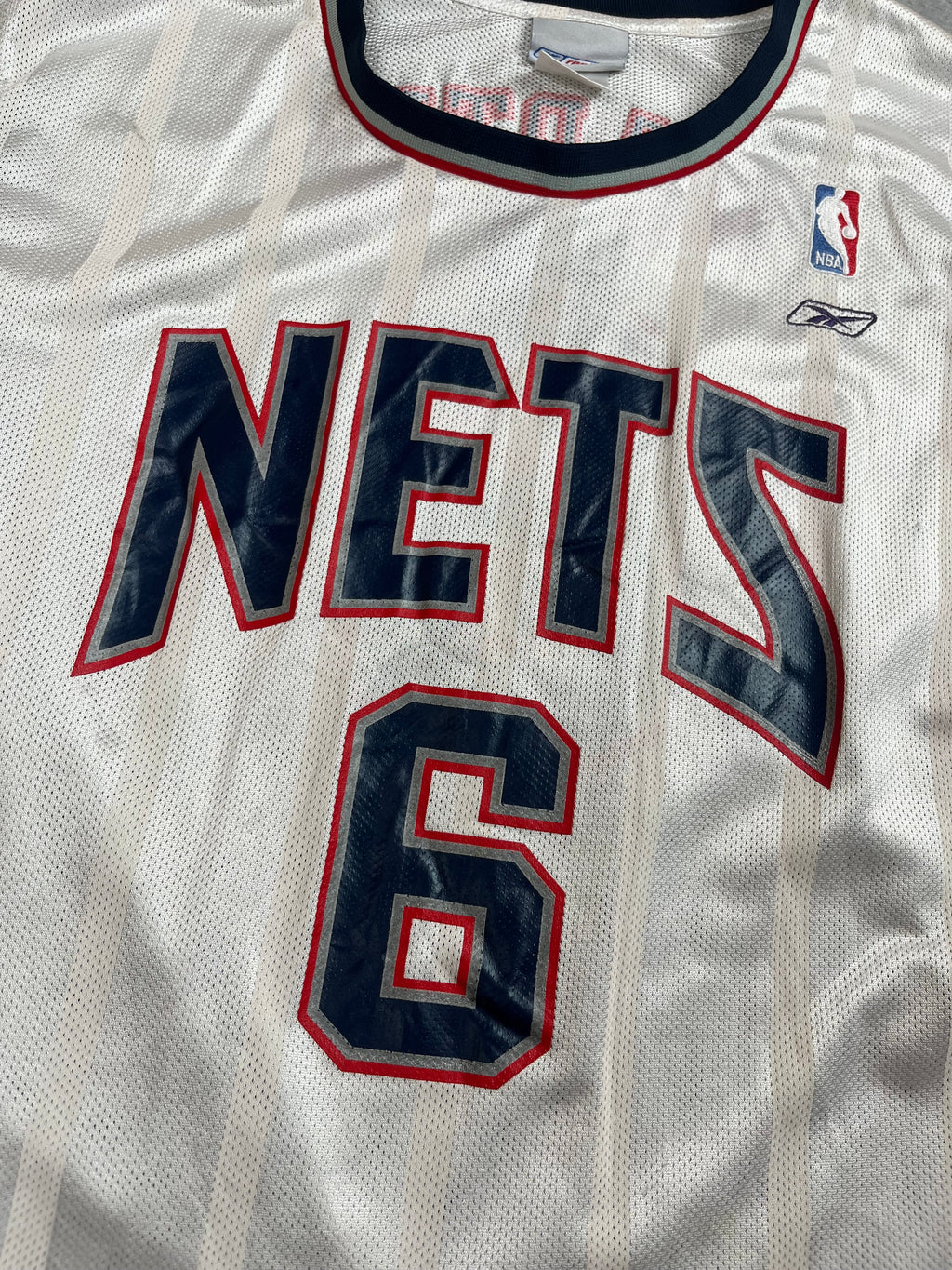 Kenyon Martin #6 - New Jersey Nets Home 2001-2004 - Reebok (XL) Reebok