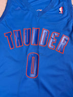 Russell Westbrook #0 - Oklahoma City Thunder Christmas Game 2012-2013 - Adidas (XL) Adidas