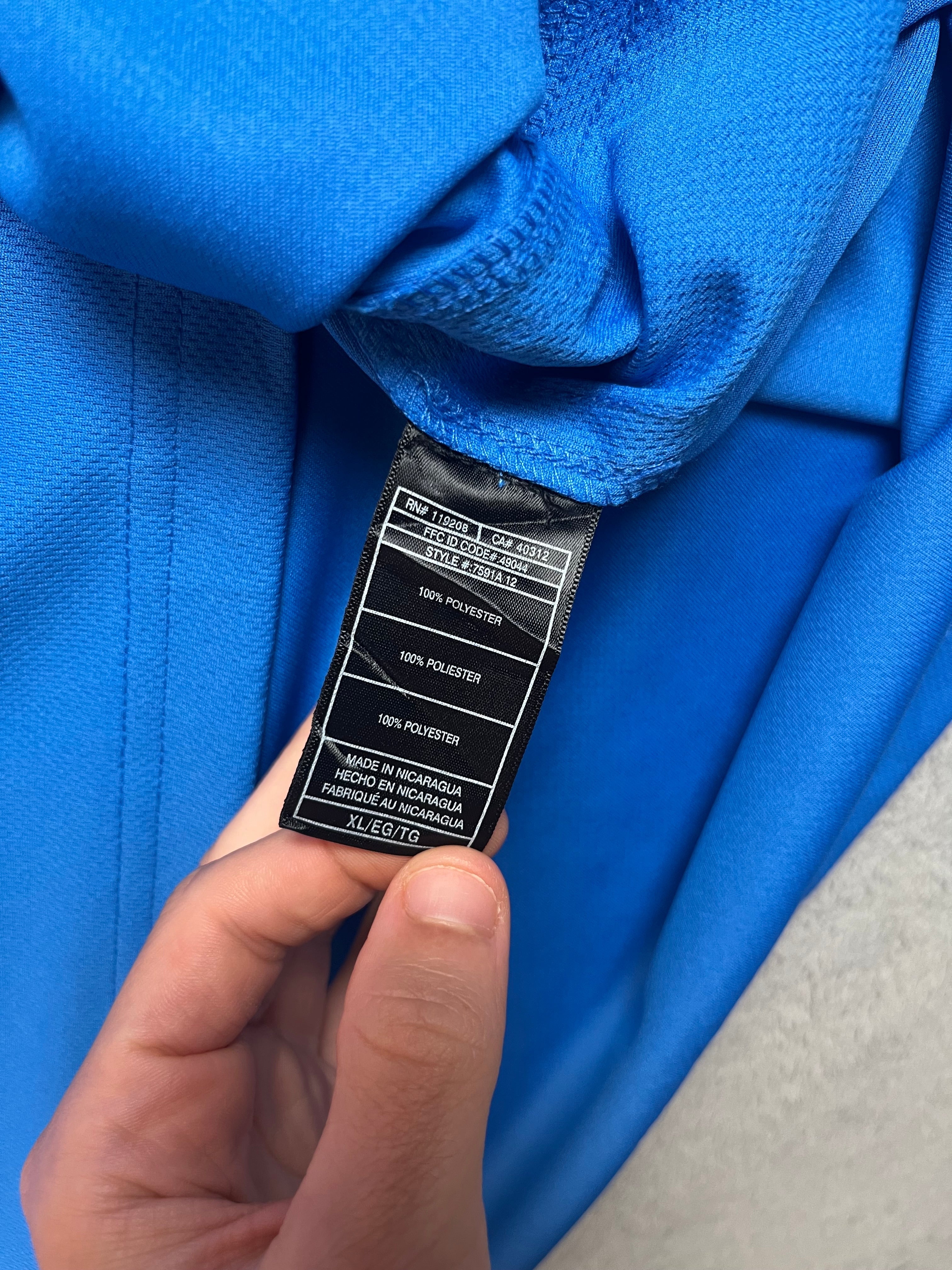 Russell Westbrook #0 - Oklahoma City Thunder Christmas Game 2012-2013 - Adidas (XL) Adidas