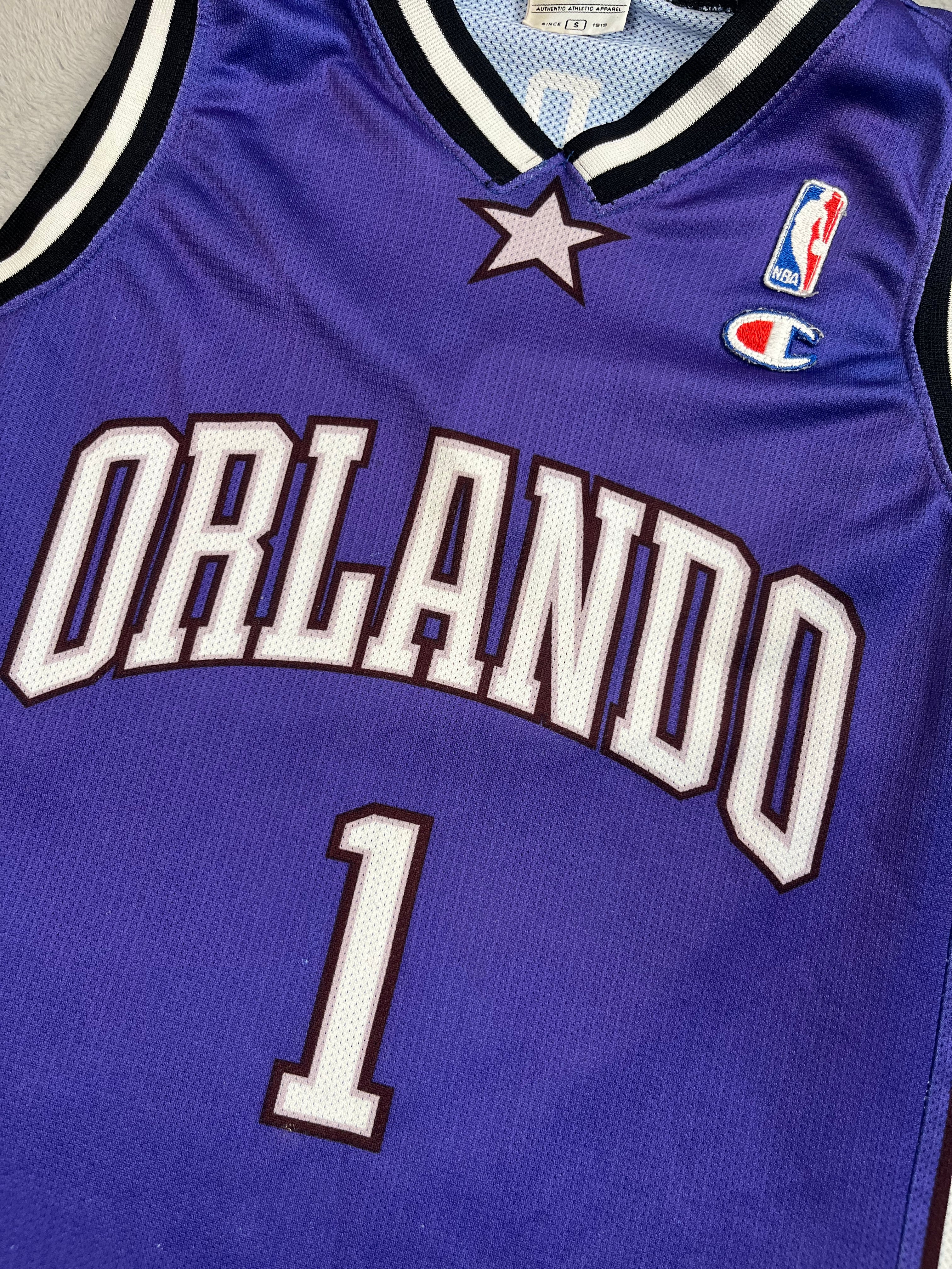 Tracy McGrady #1 - Orlando Magic Away 2004- Champion (S) Champion