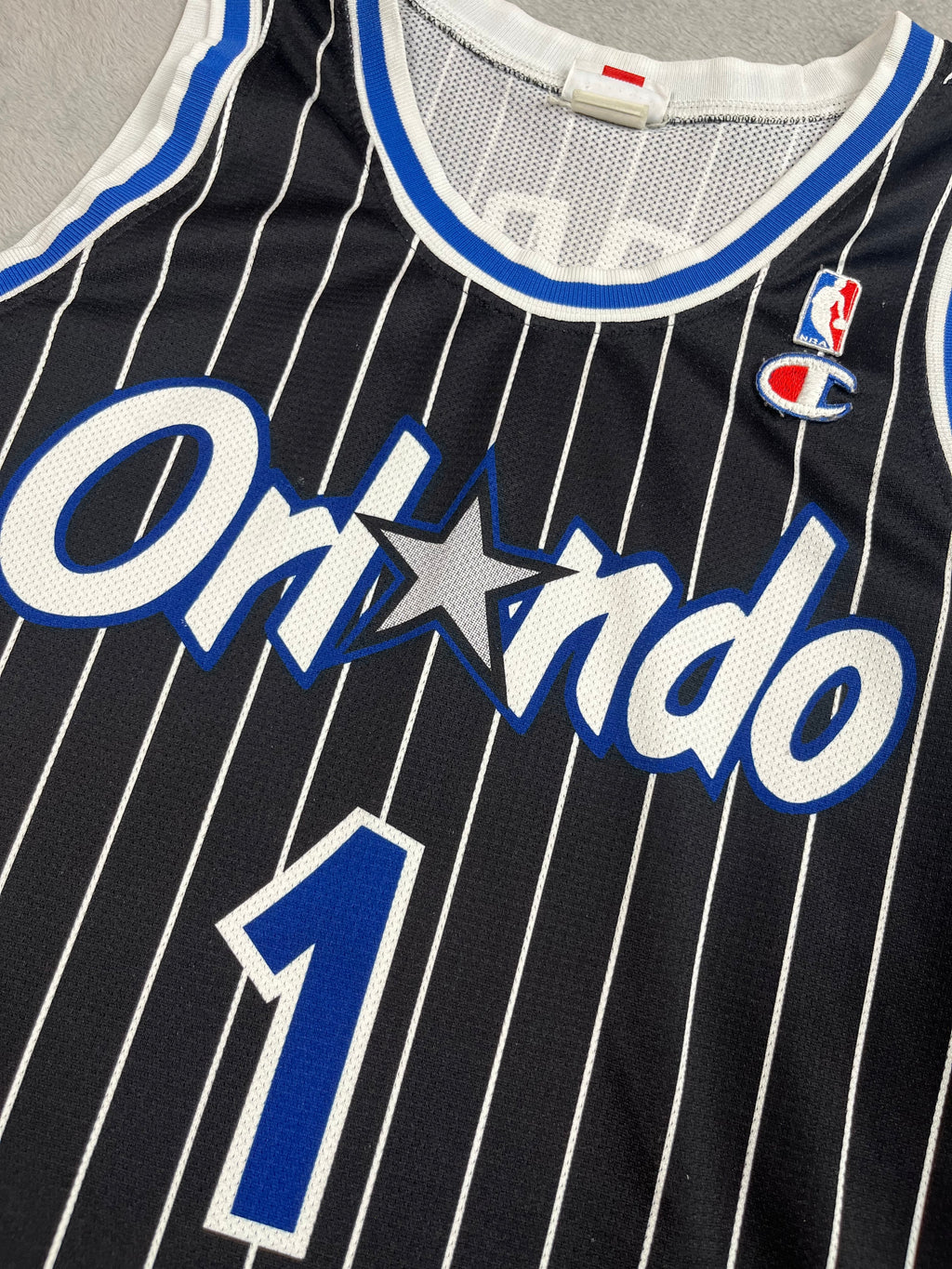 Anfernee "Penny" Hardaway #1 - Orlando Magic Alternate 1993-1998 - Champion (M) Champion