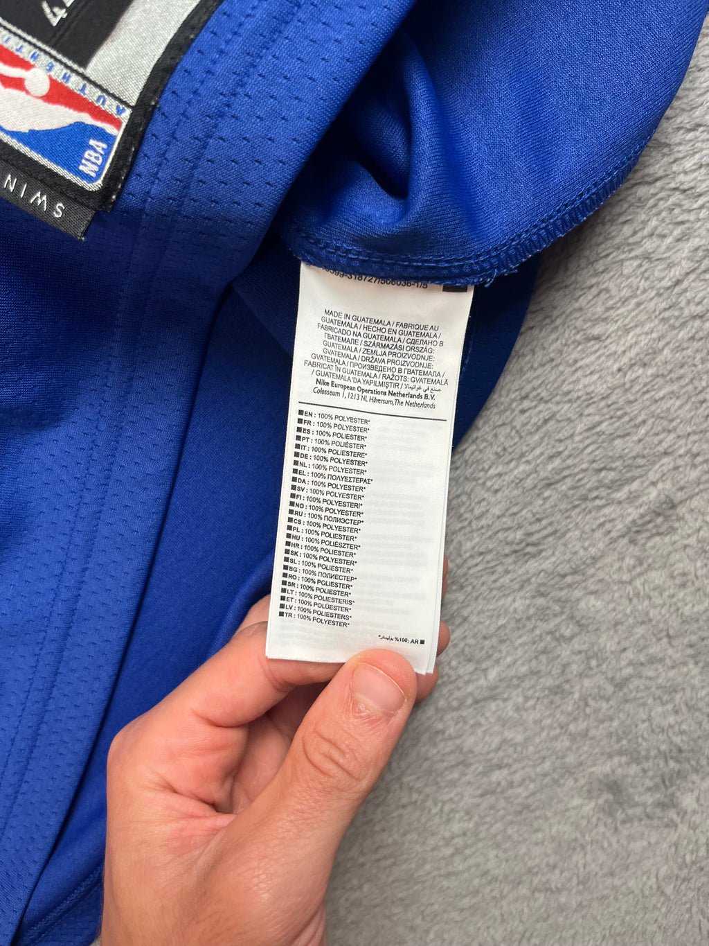 Kristaps Porzingis #6 - New York Knicks Away 2017-2019 - Nike (M) Nike