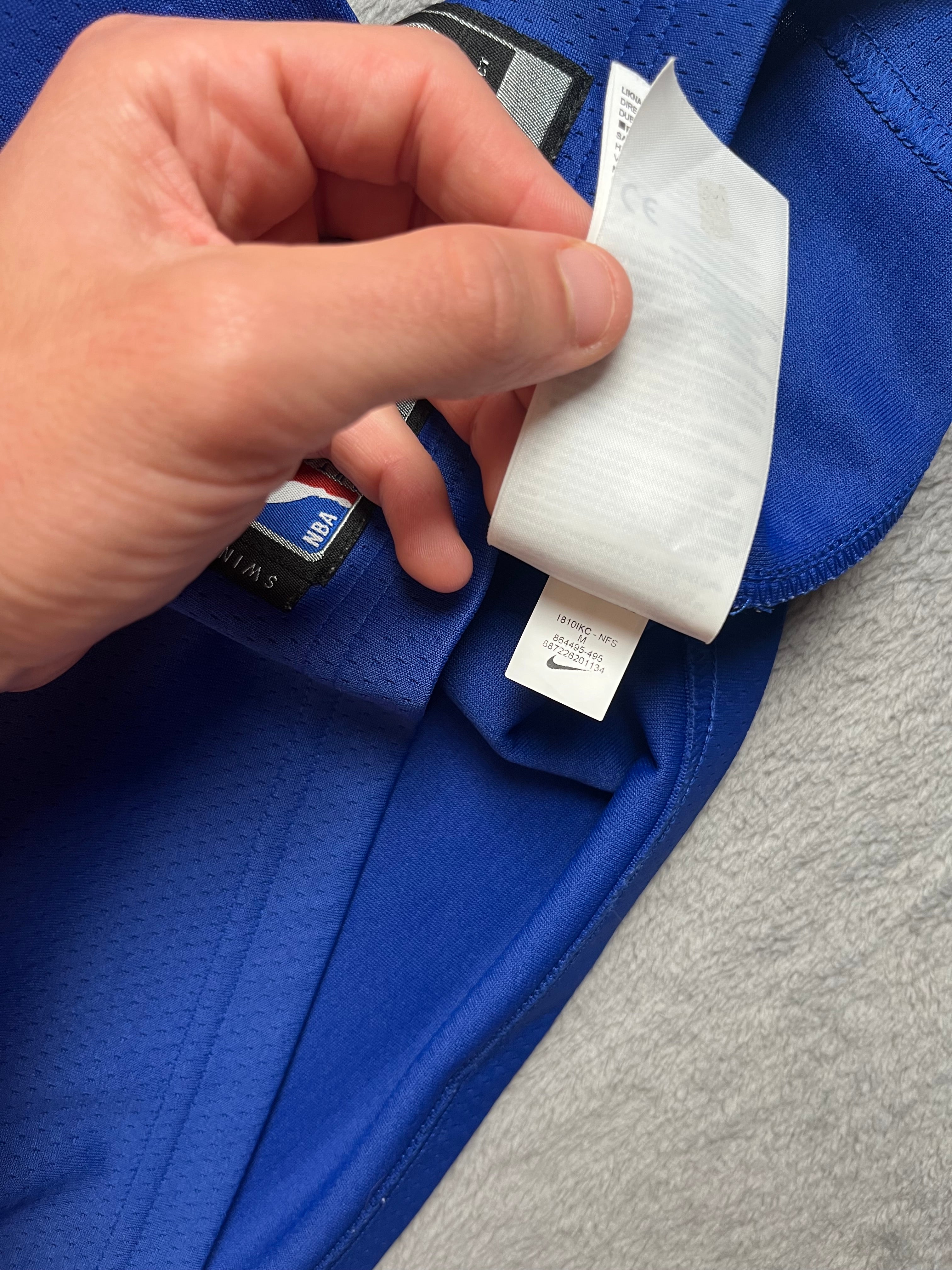 Kristaps Porzingis #6 - New York Knicks Away 2017-2019 - Nike (M) Nike