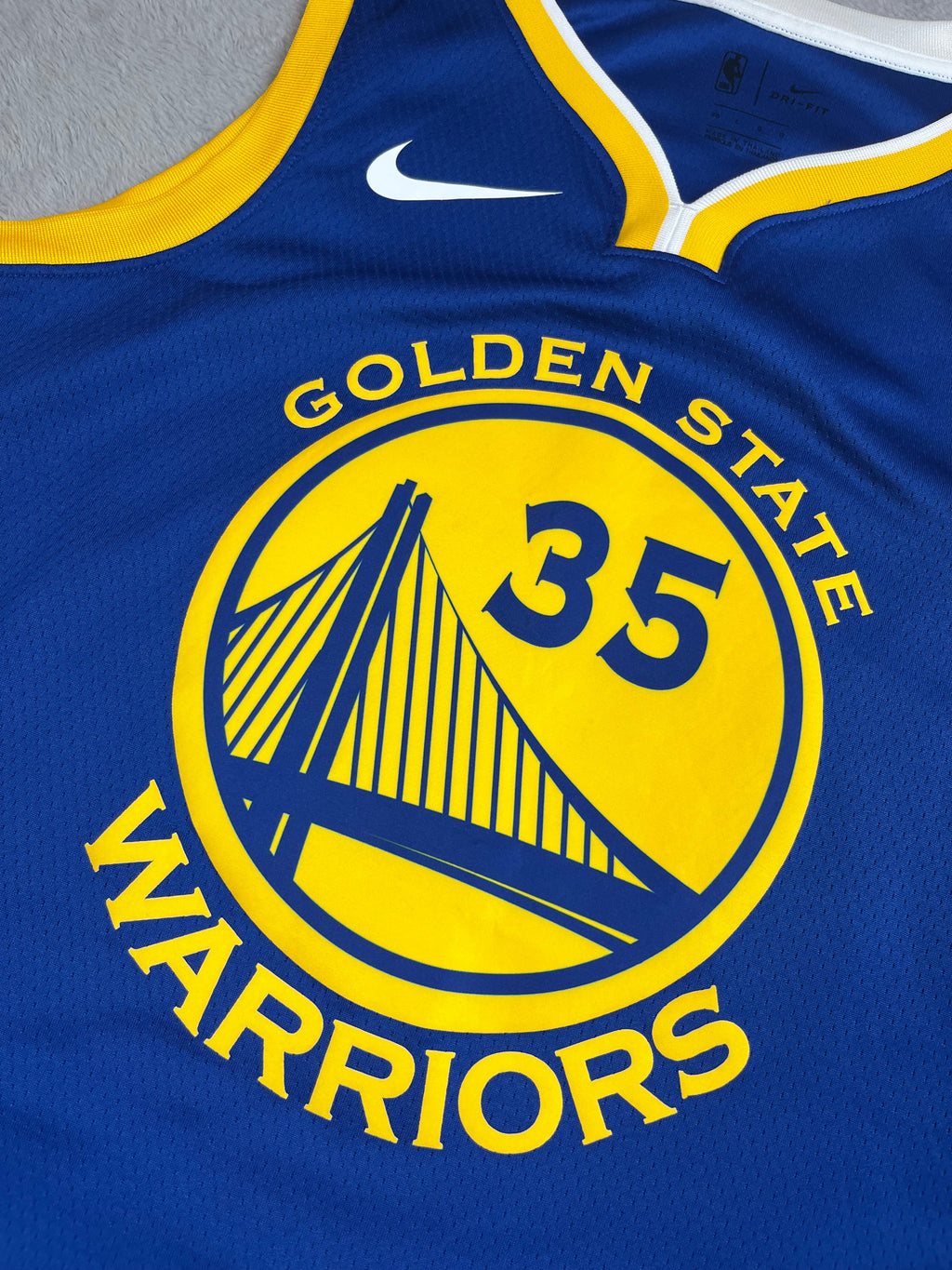 Kevin Durant #35 - Golden State Warriors  Icon 2018-2019 - Nike (L) Nike