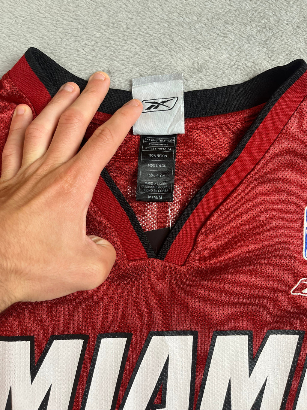 Shaquille O'Neal #32 - Miami Heat Away 2005-2008 - Reebok (M) Reebok