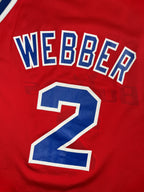 Chris Webber #2 - Washington Bullets (Wizards) Away 1995-1997 - Champion (M) Champion
