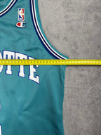 Larry Johnson #2 - Charlotte Hornets Away 1991-1996 - Champion (L) Champion