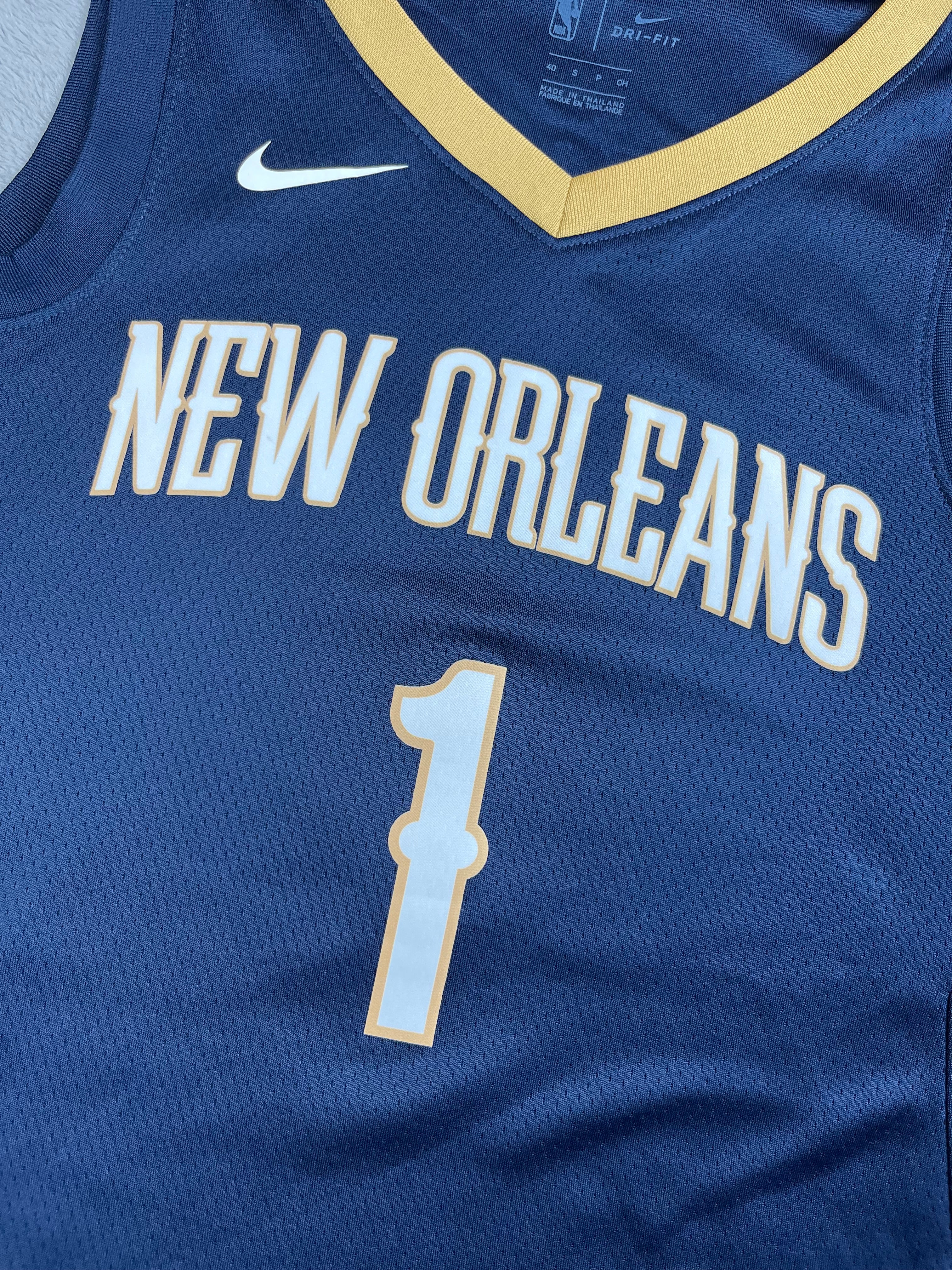 Zion Williamson #1 - New Orleans Pelicans Icon 2019-2025 - Nike (S) Nike