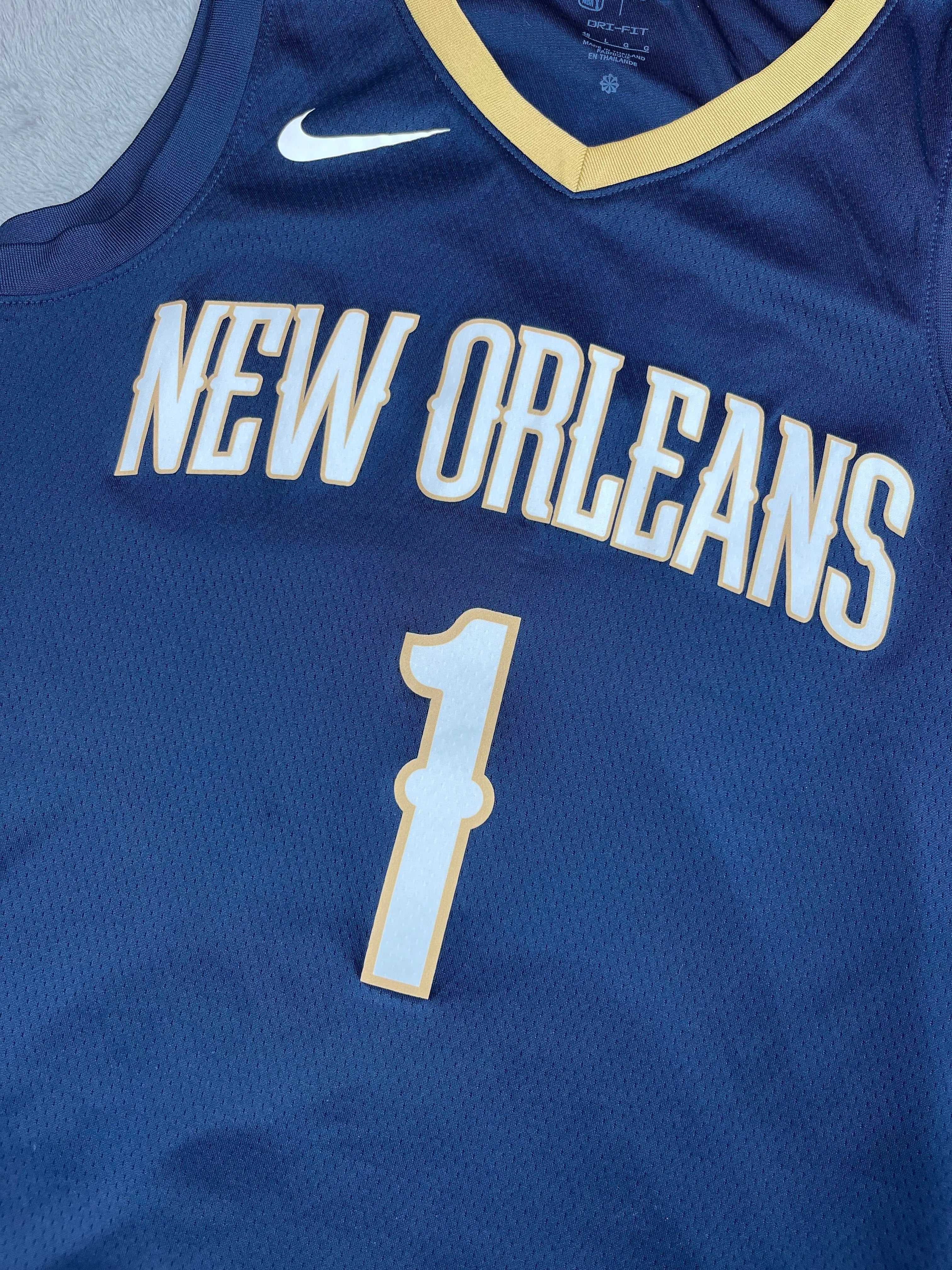 Zion Williamson #1 - New Orleans Pelicans Icon 2019-2025 - Nike (L) Nike