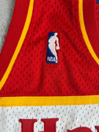 Spud Webb #4 - Atlanta Hawks Away 1986-1991 - Adidas Throwback (XL) Adidas