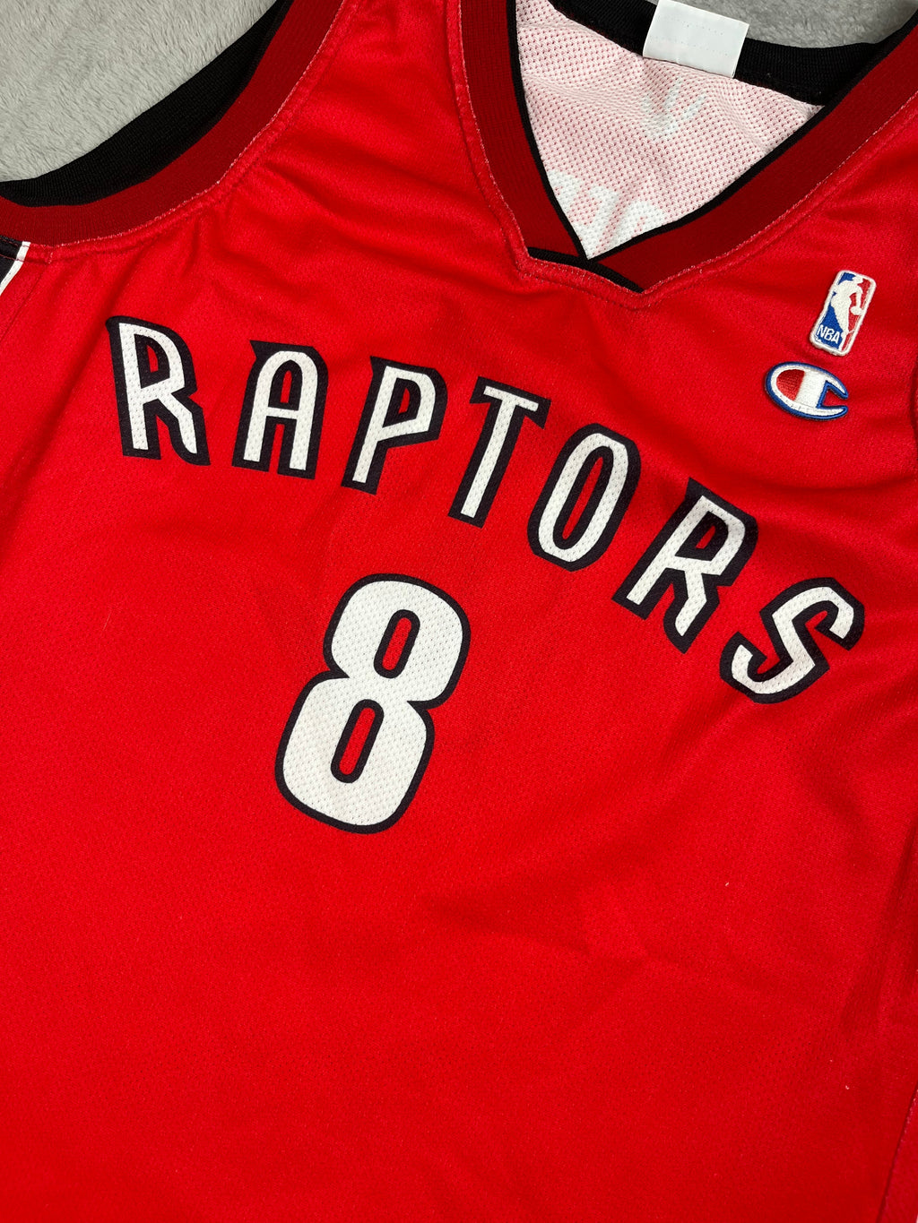 José Calderon #8 - Toronto Raptors Away 2007-2013 - Champion (XL) Champion